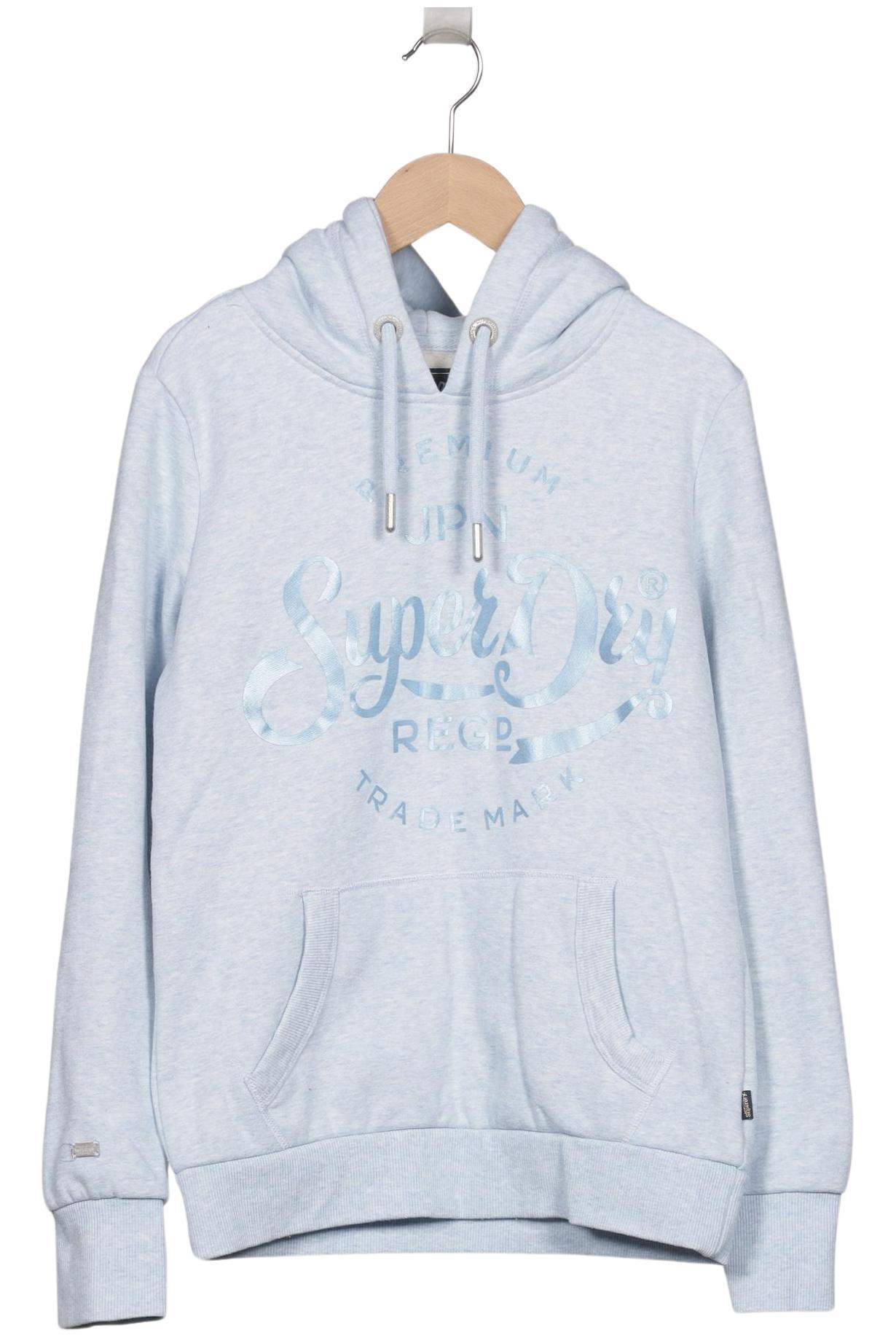 

Superdry Damen Kapuzenpullover, hellblau, Gr. 38