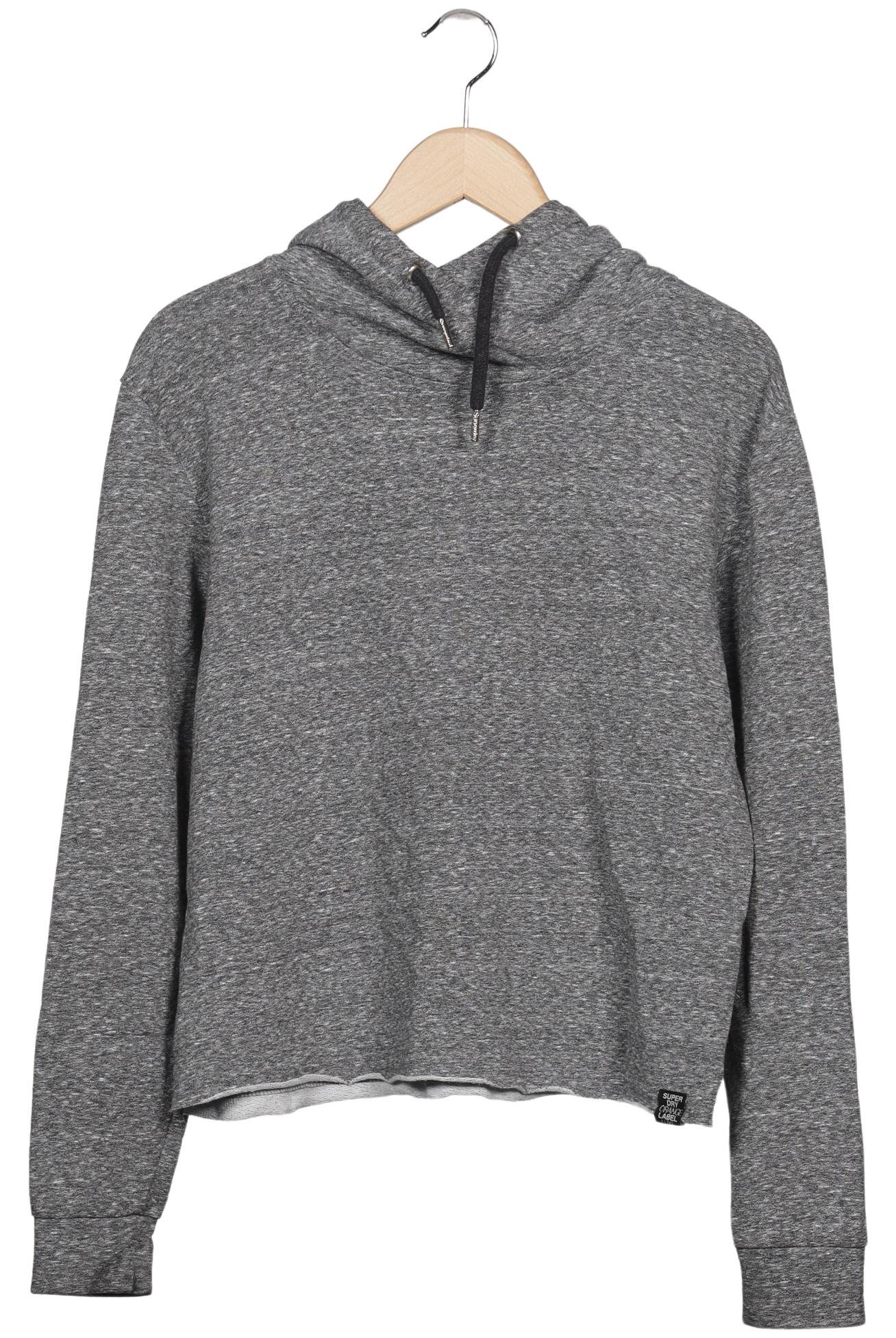 

Superdry Damen Kapuzenpullover, grau, Gr. 38