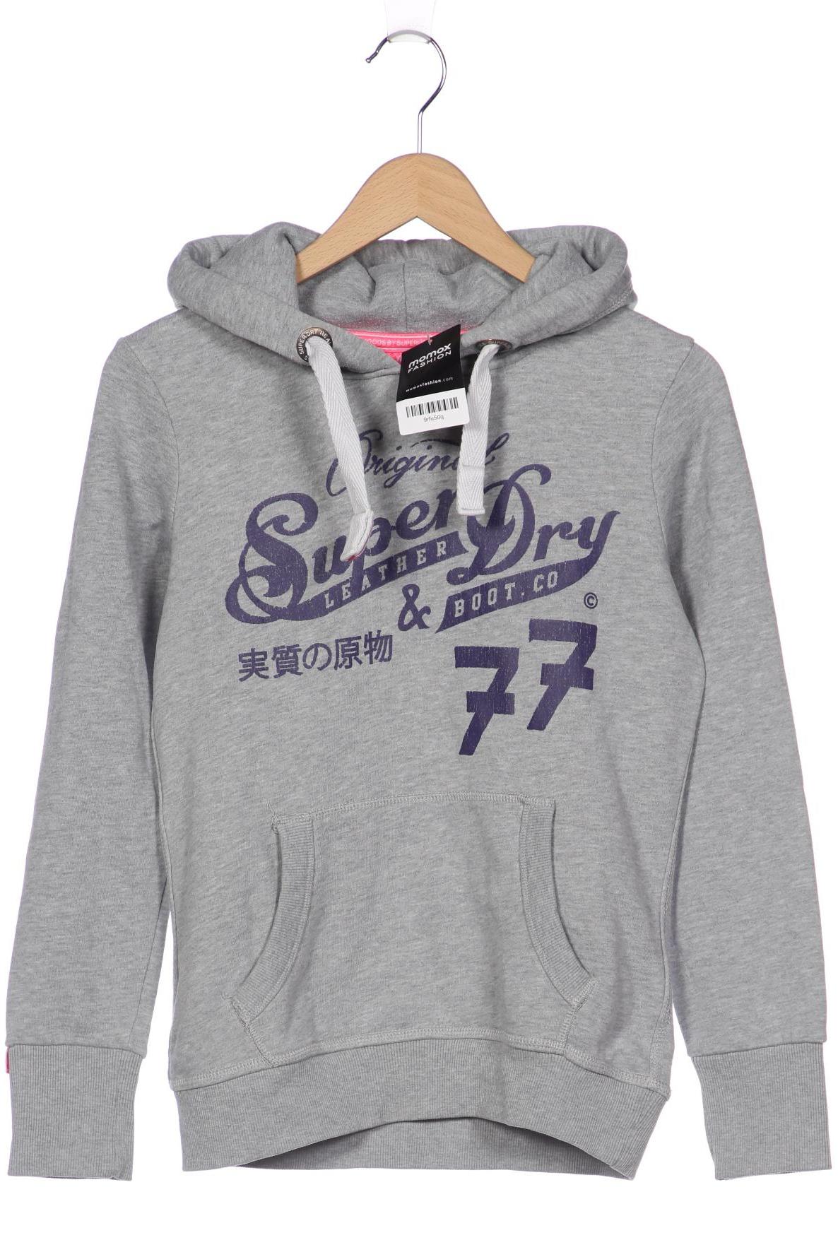 

Superdry Damen Kapuzenpullover, grau