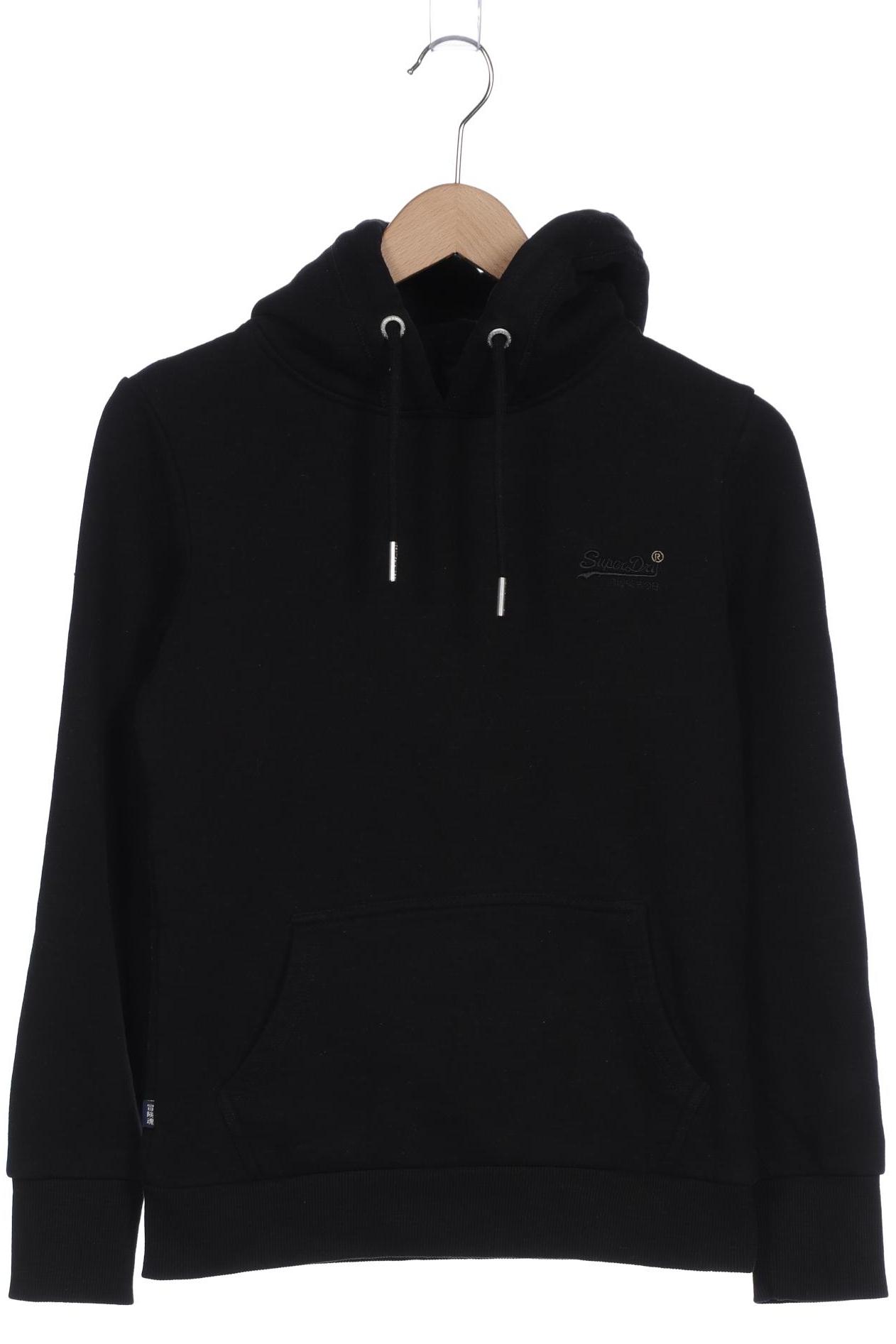 

Superdry Damen Kapuzenpullover, schwarz, Gr. 38