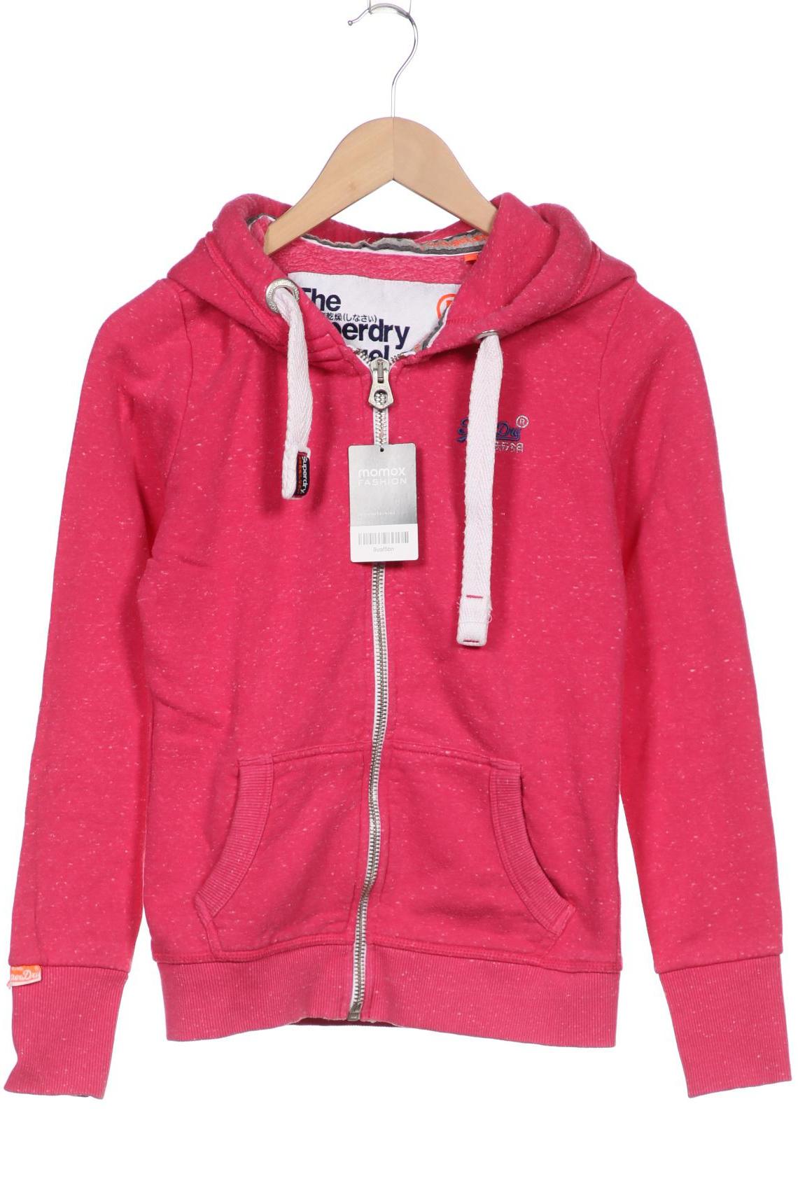 

Superdry Damen Kapuzenpullover, pink, Gr. 34