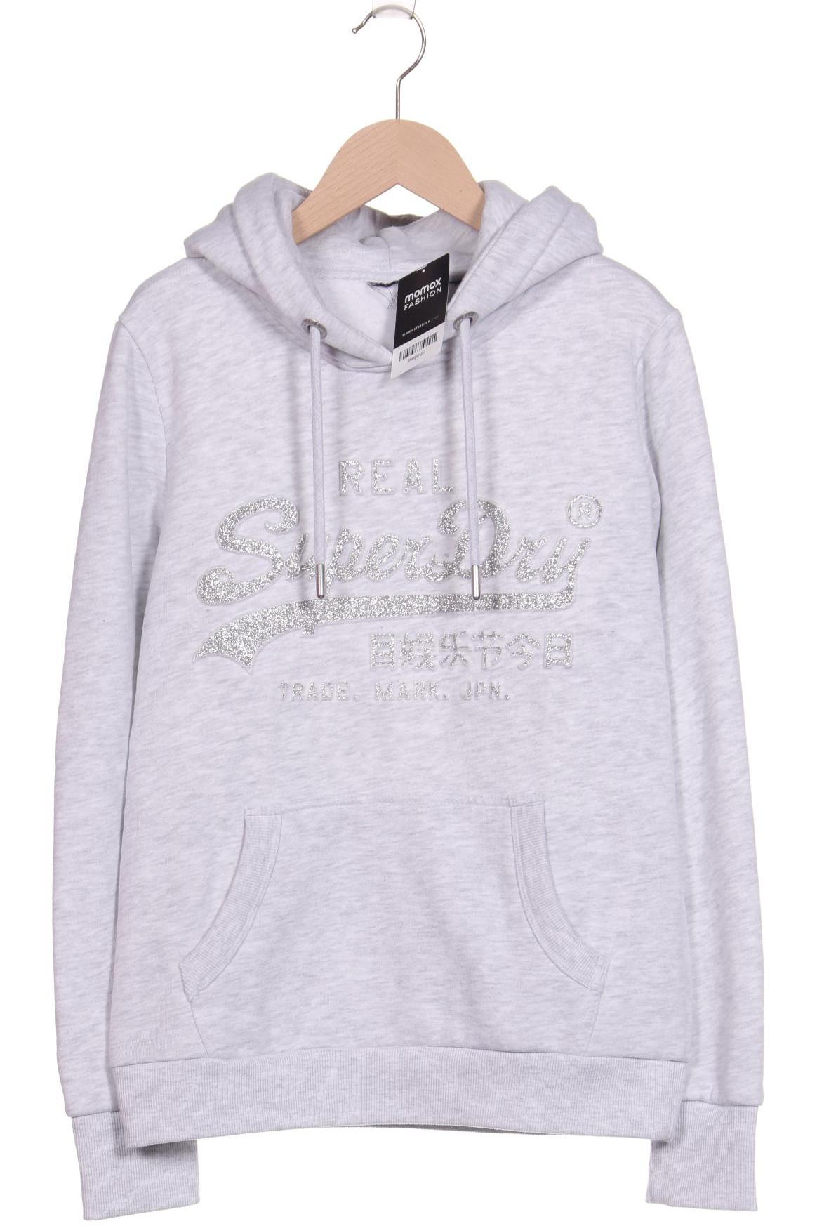 

Superdry Damen Kapuzenpullover, grau, Gr. 38