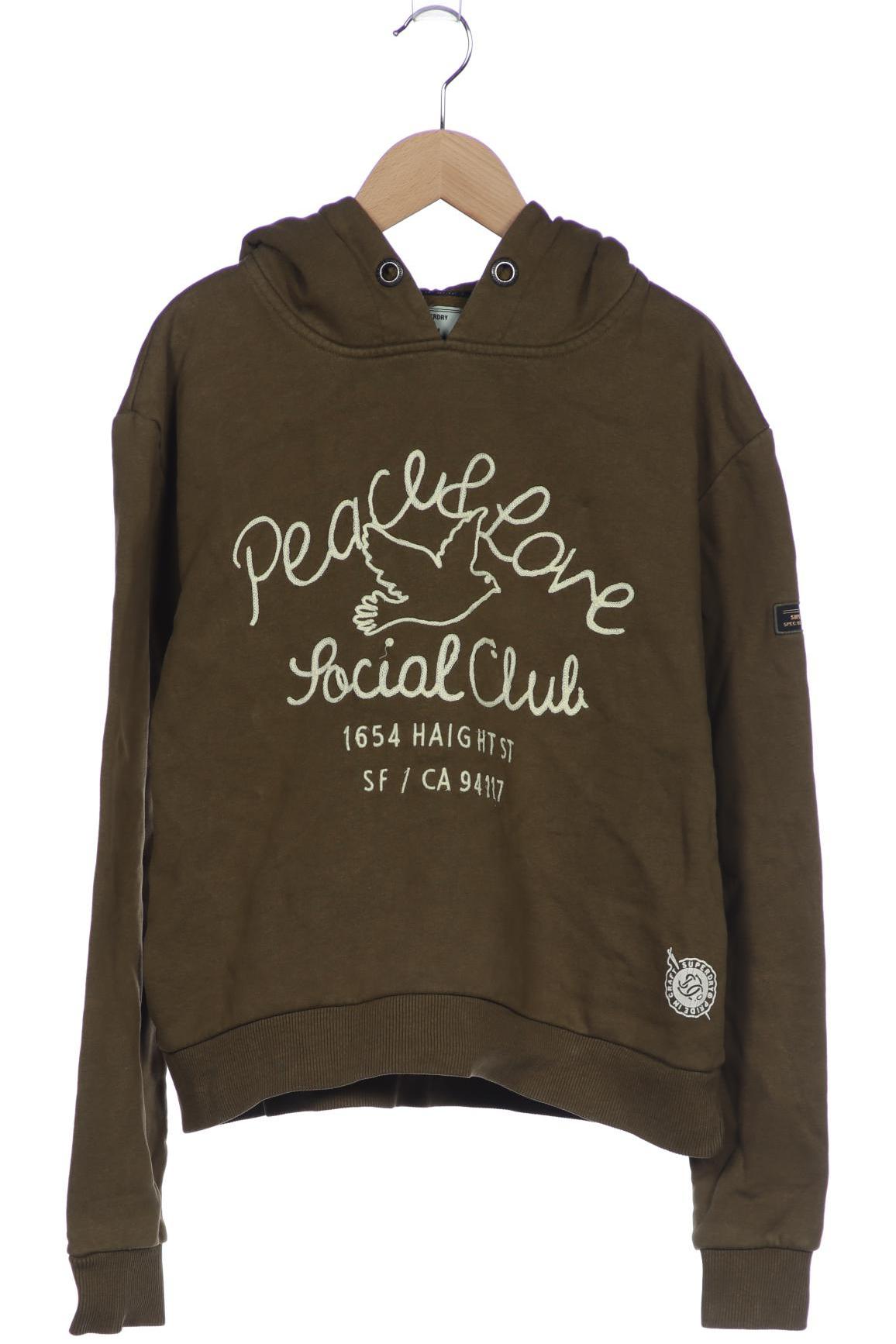 

Superdry Damen Kapuzenpullover, grün, Gr. 38