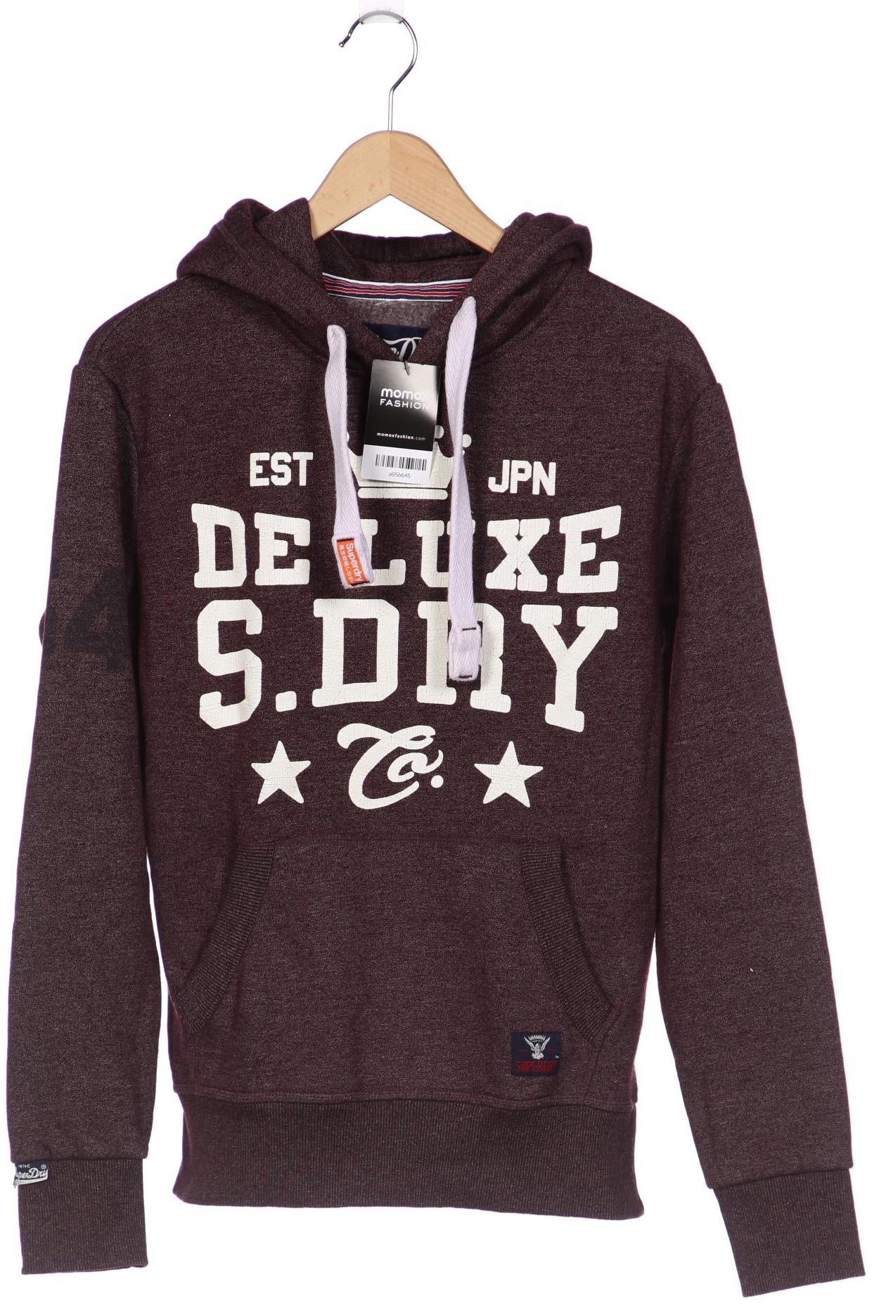 

Superdry Damen Kapuzenpullover, bordeaux, Gr. 34