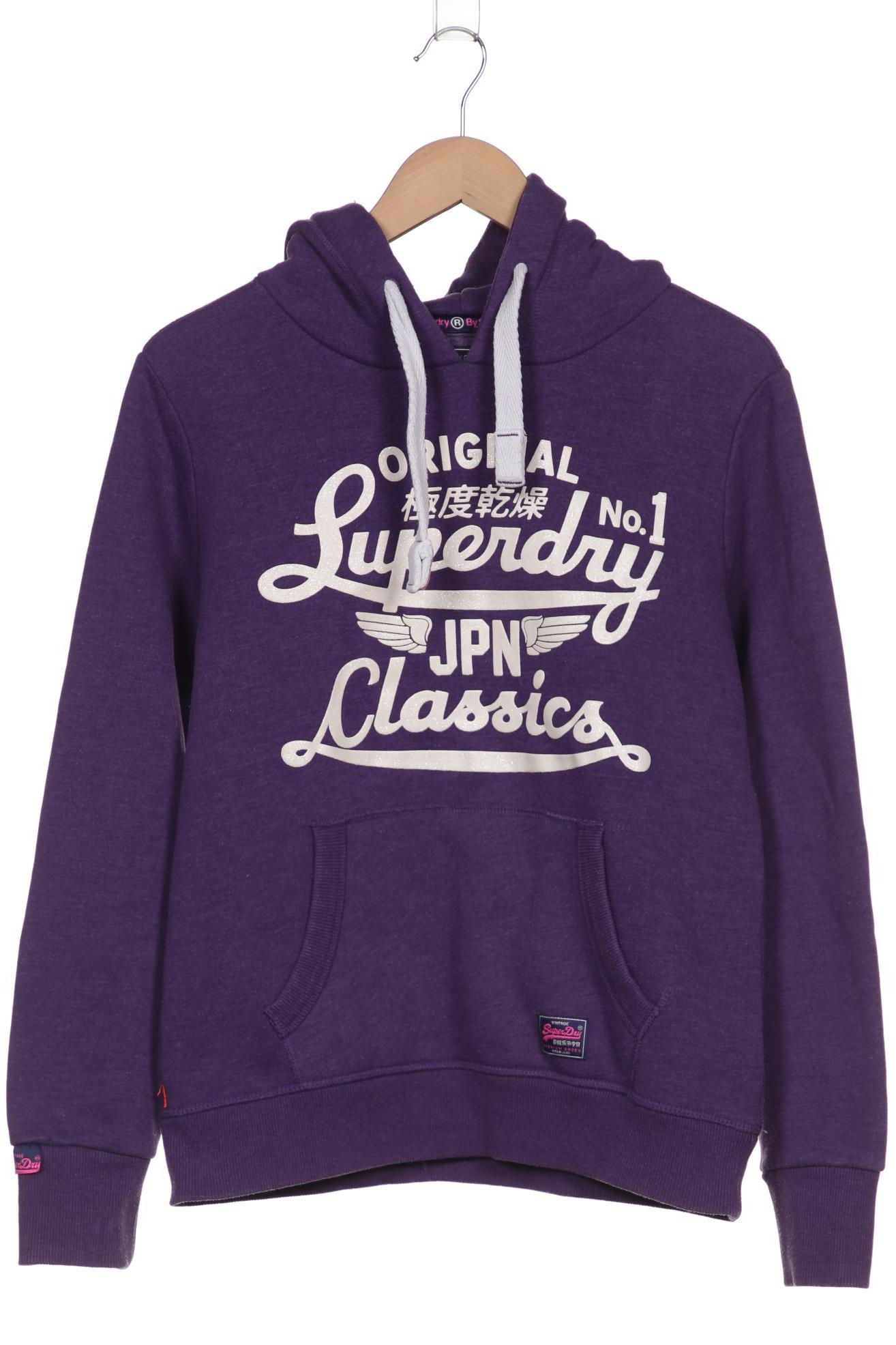 

Superdry Damen Kapuzenpullover, flieder, Gr. 42