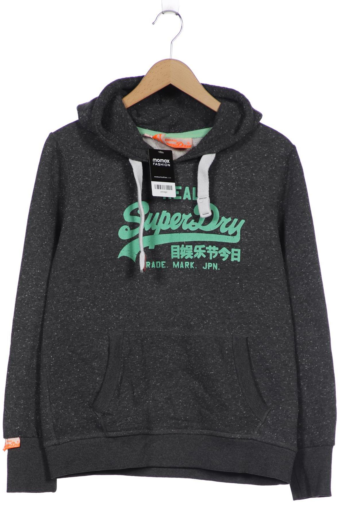 

Superdry Damen Kapuzenpullover, grau, Gr. 44