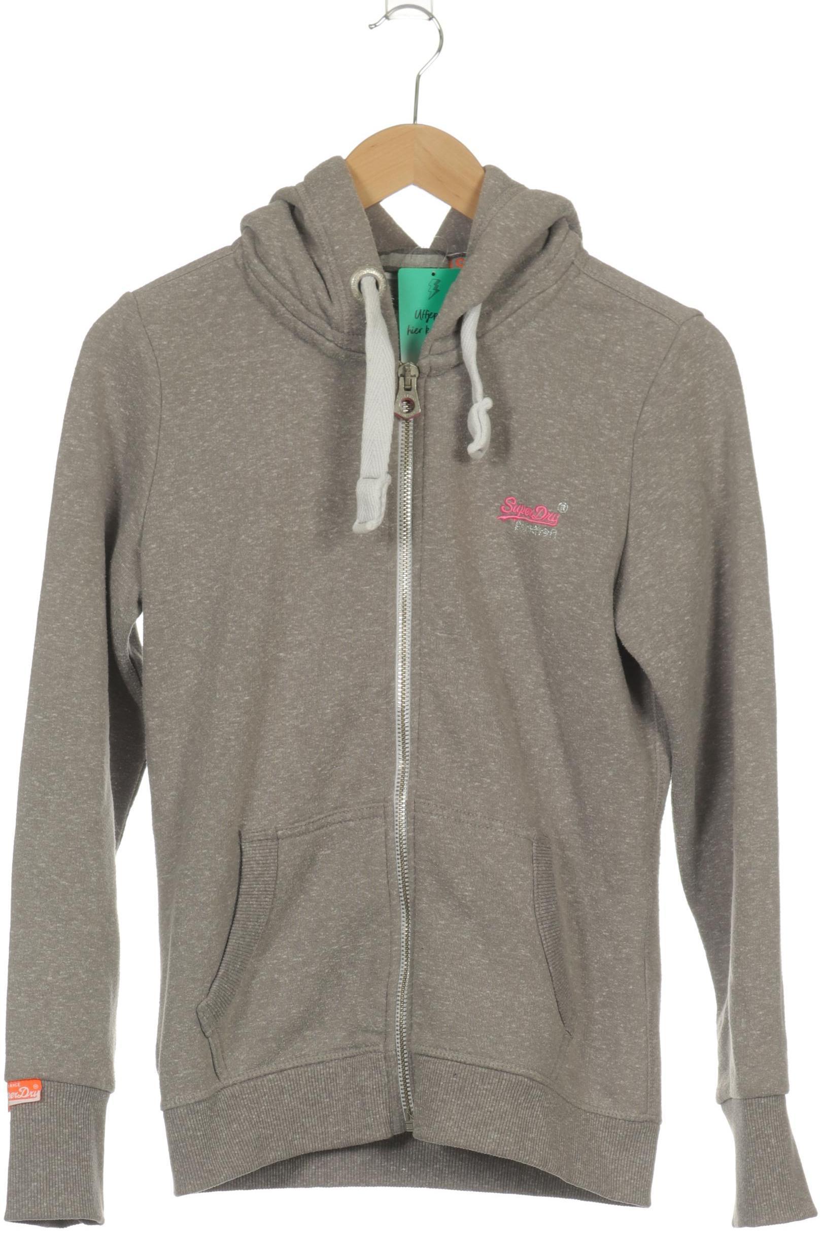 

Superdry Damen Kapuzenpullover, grau, Gr.