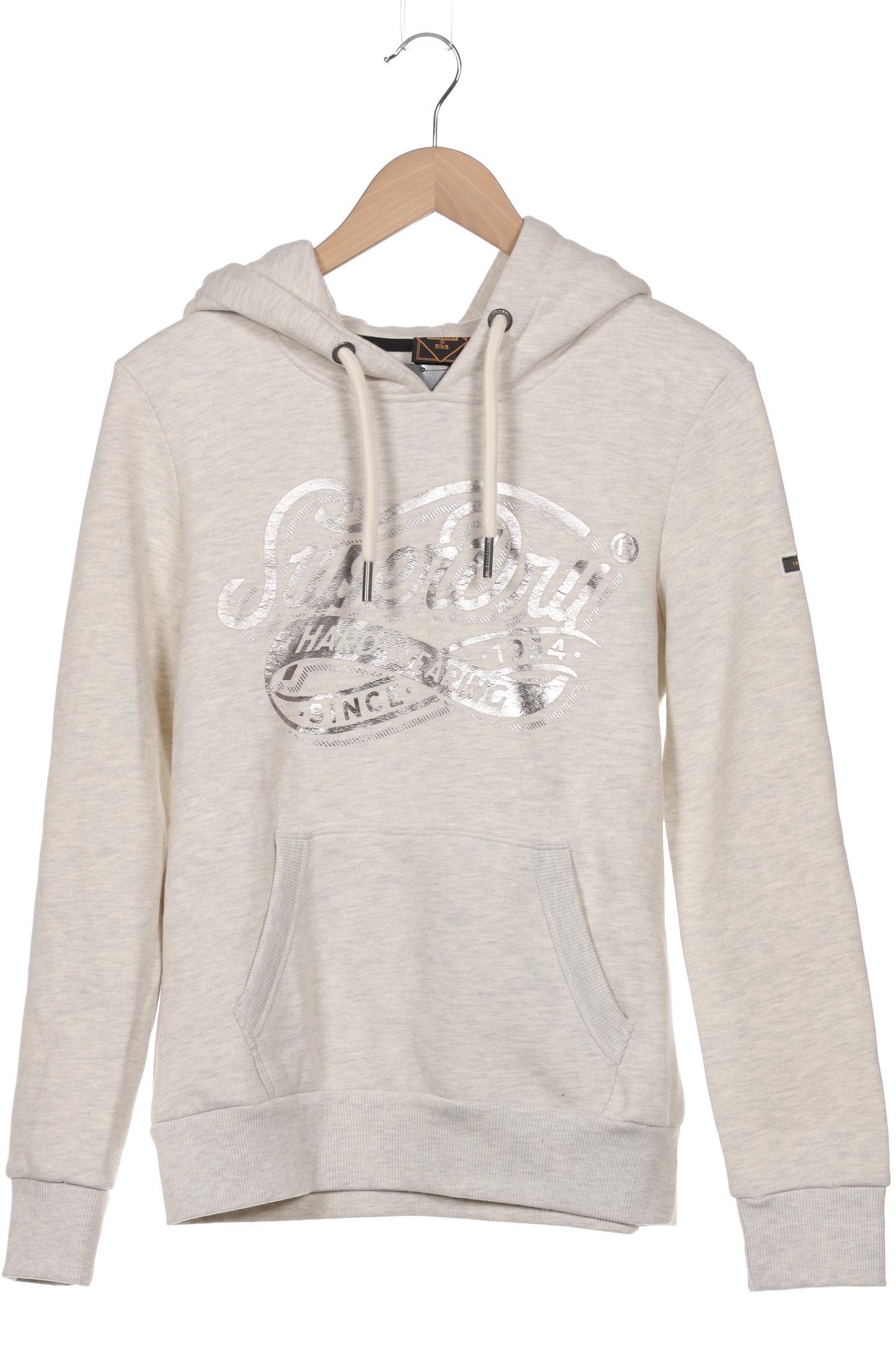 

Superdry Damen Kapuzenpullover, grau, Gr. 38
