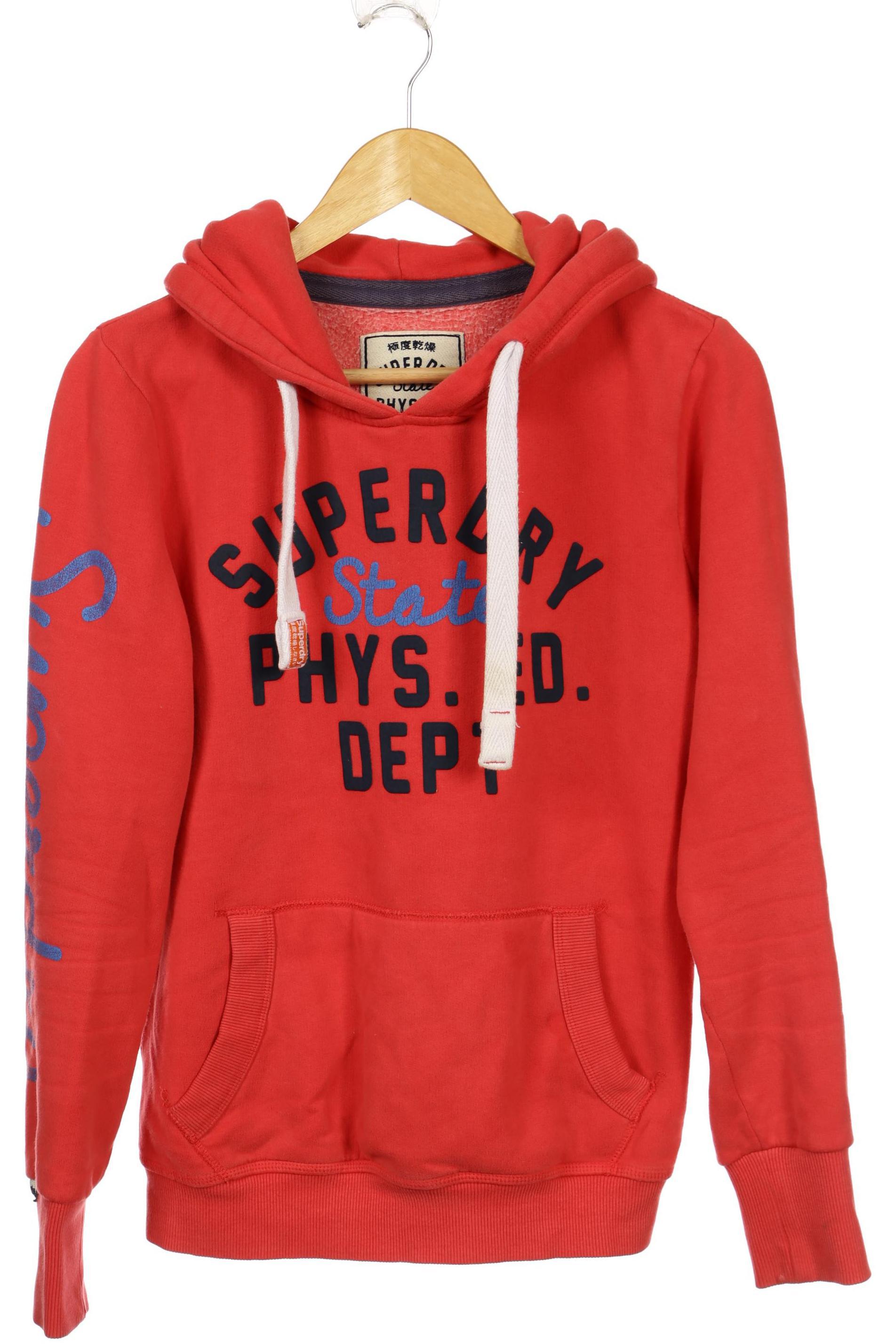 

Superdry Damen Kapuzenpullover, rot, Gr.