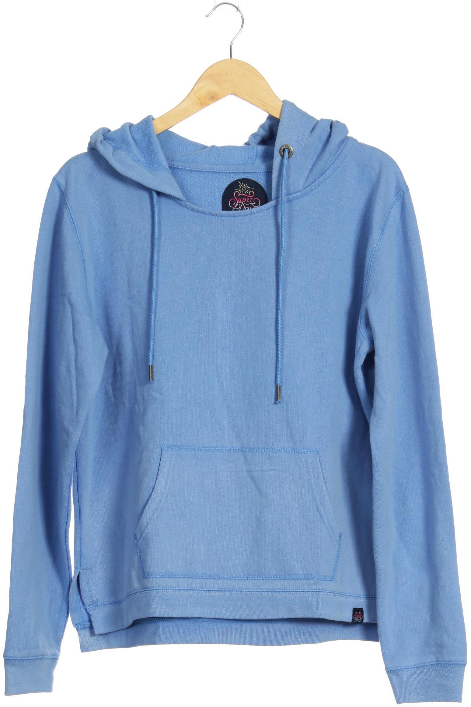 

Superdry Damen Kapuzenpullover, blau, Gr.