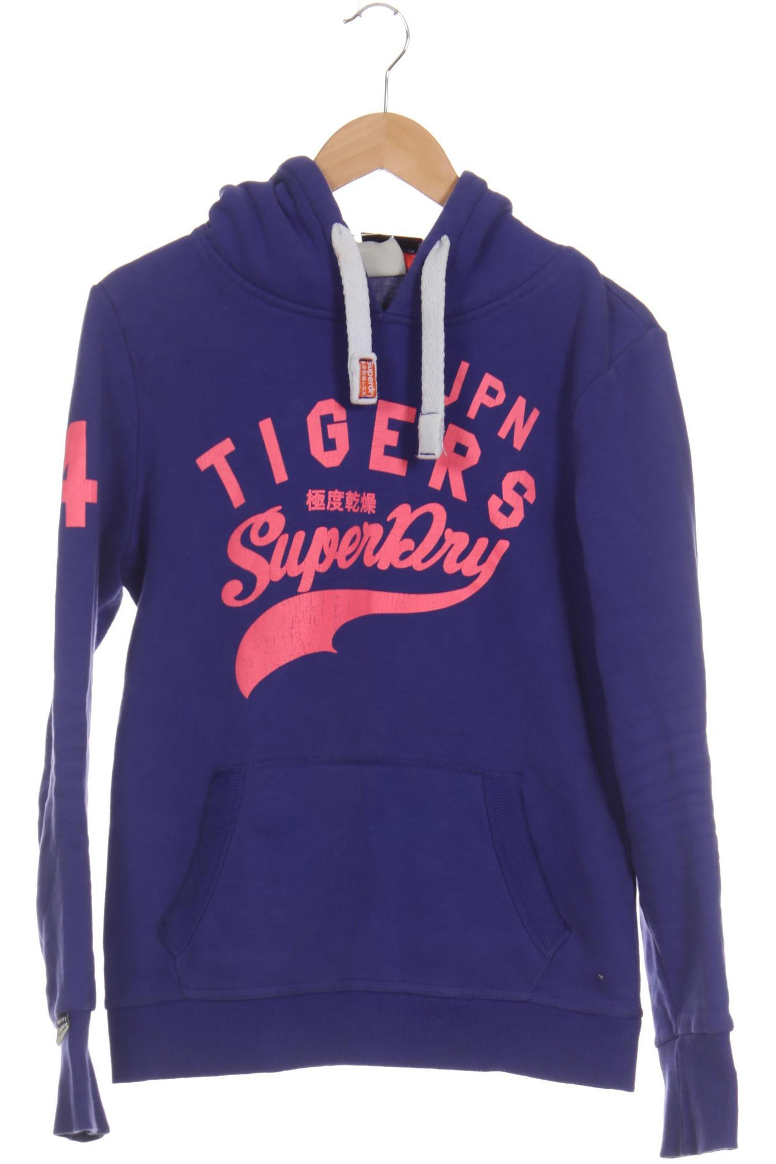 

Superdry Damen Kapuzenpullover, lila, Gr.