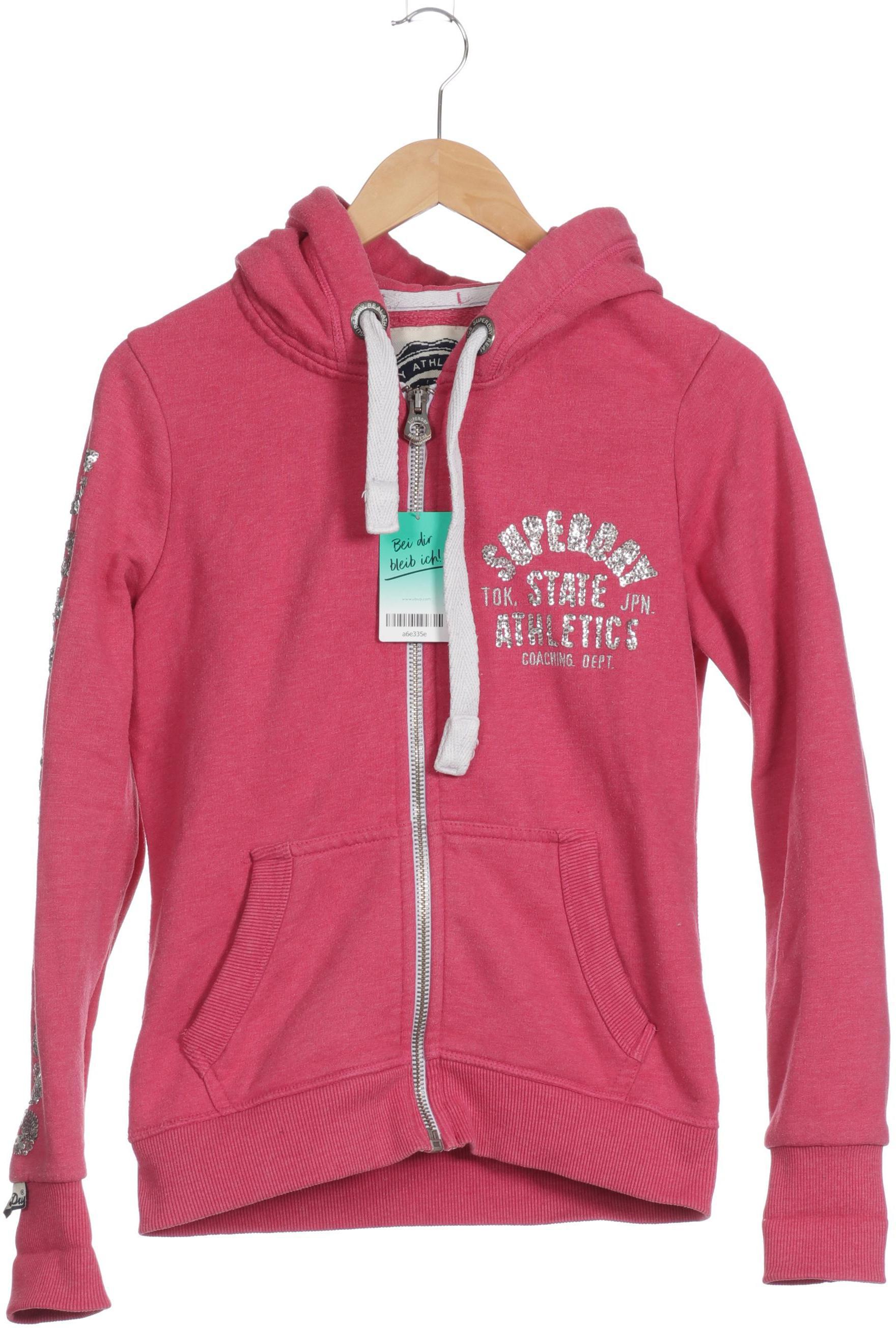 

Superdry Damen Kapuzenpullover, pink, Gr.