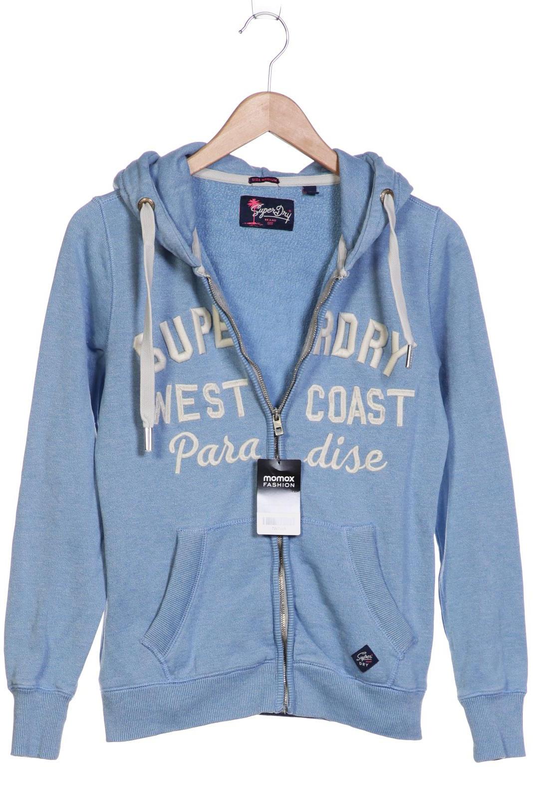

Superdry Damen Kapuzenpullover, hellblau, Gr. 38