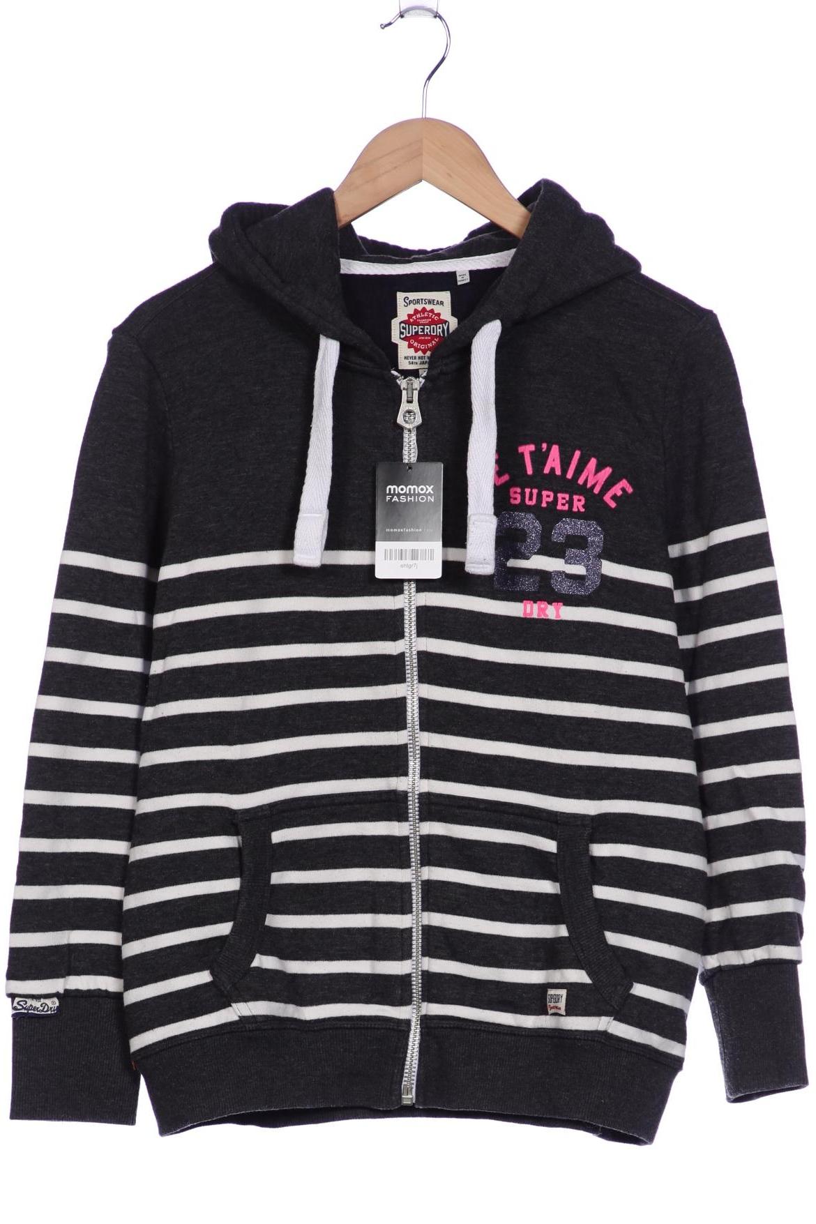 

Superdry Damen Kapuzenpullover, grau, Gr. 44