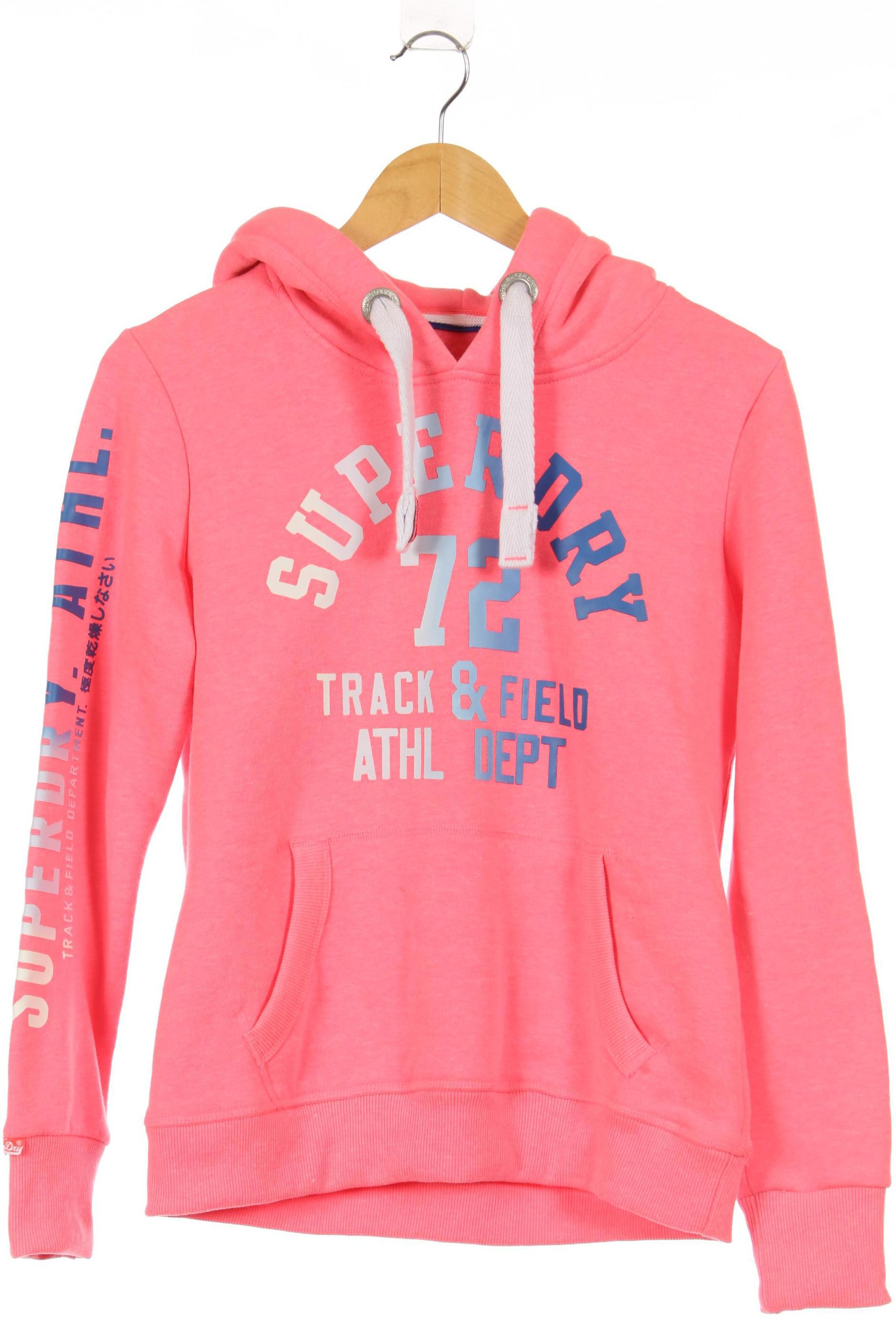 

Superdry Damen Kapuzenpullover, pink, Gr.