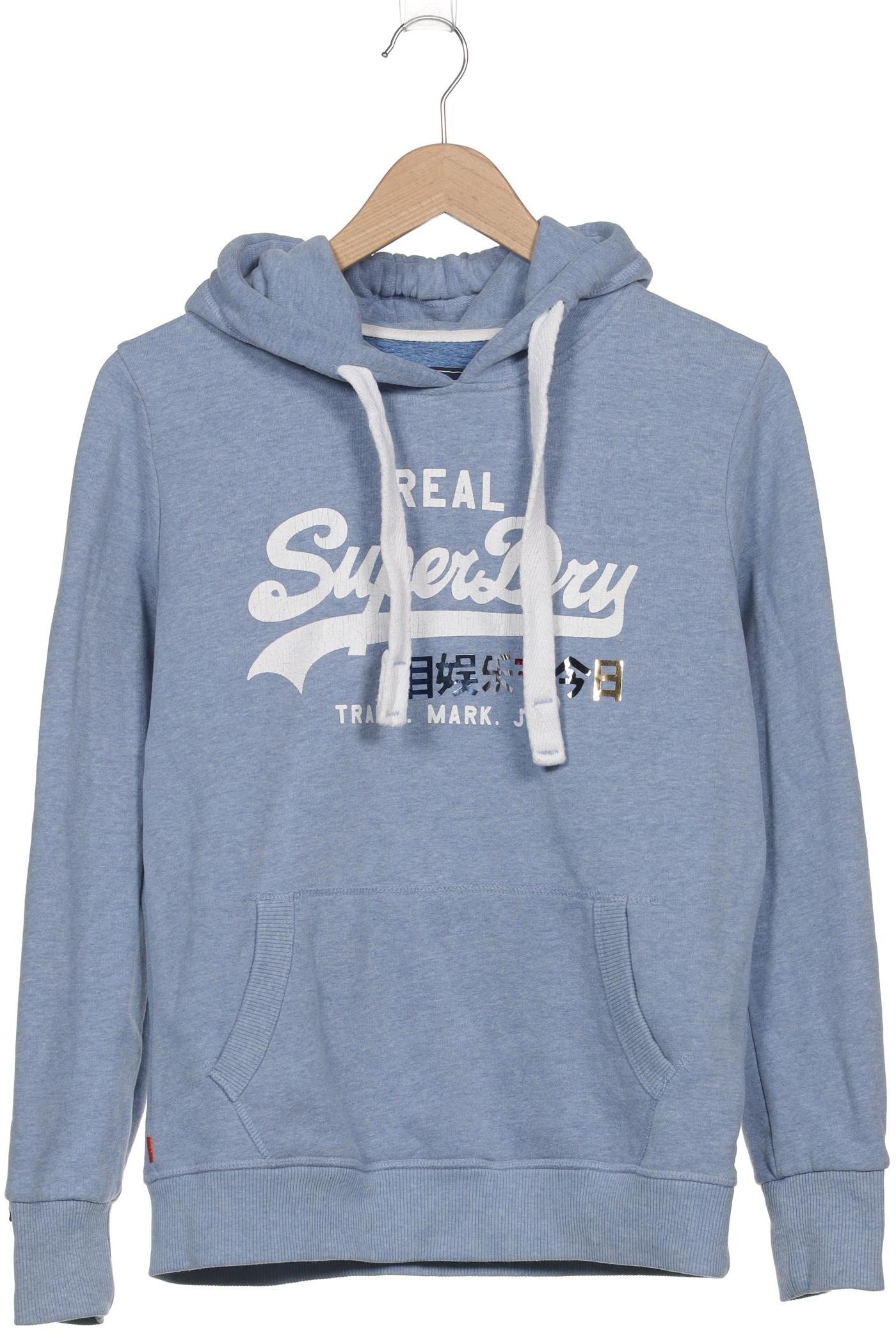 

Superdry Damen Kapuzenpullover, blau, Gr. 42