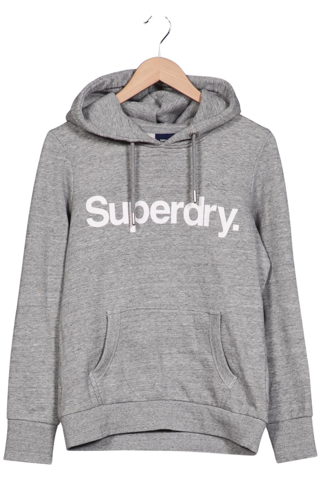 

Superdry Damen Kapuzenpullover, grau, Gr. 40