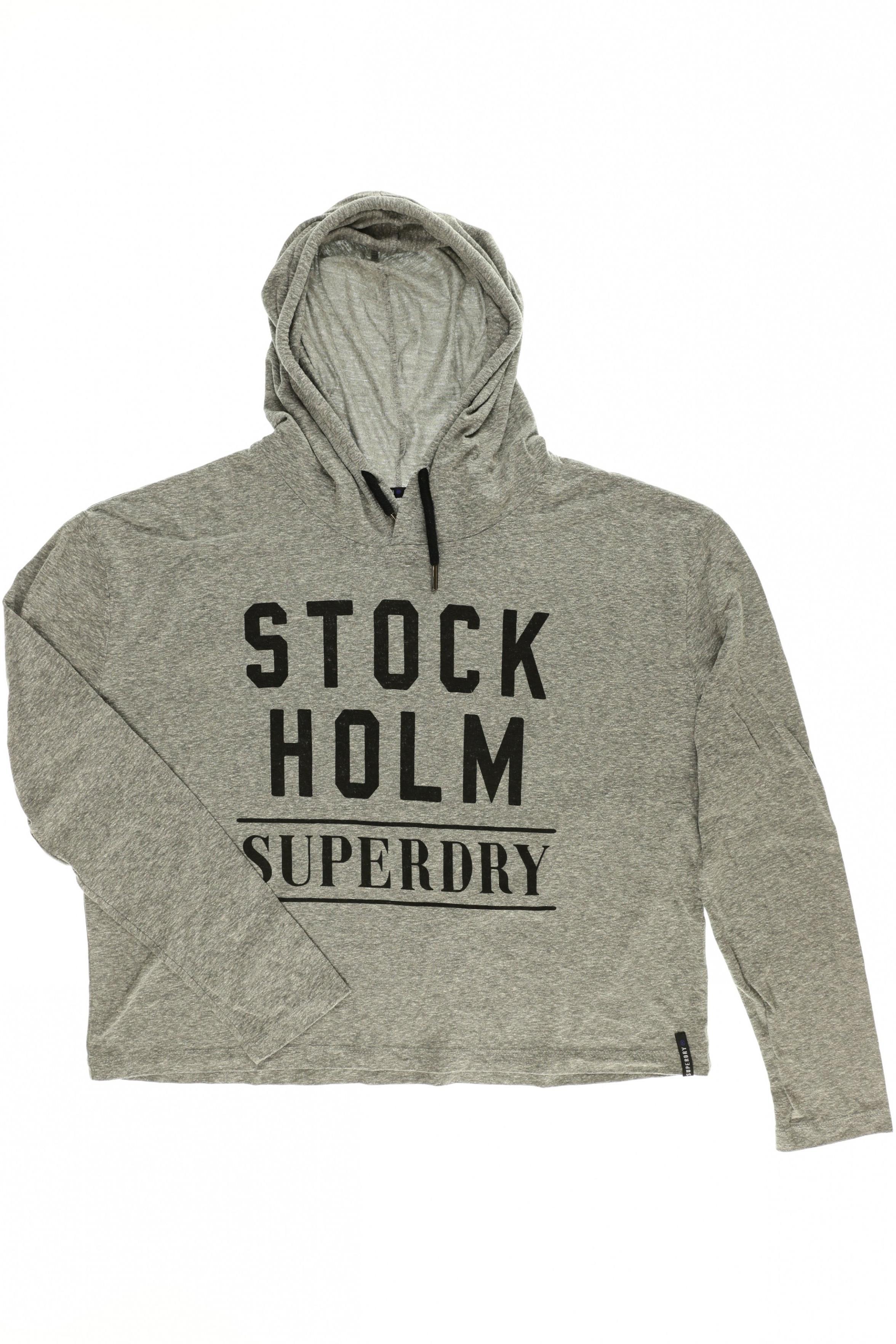 

Superdry Damen Kapuzenpullover, grau, Gr.