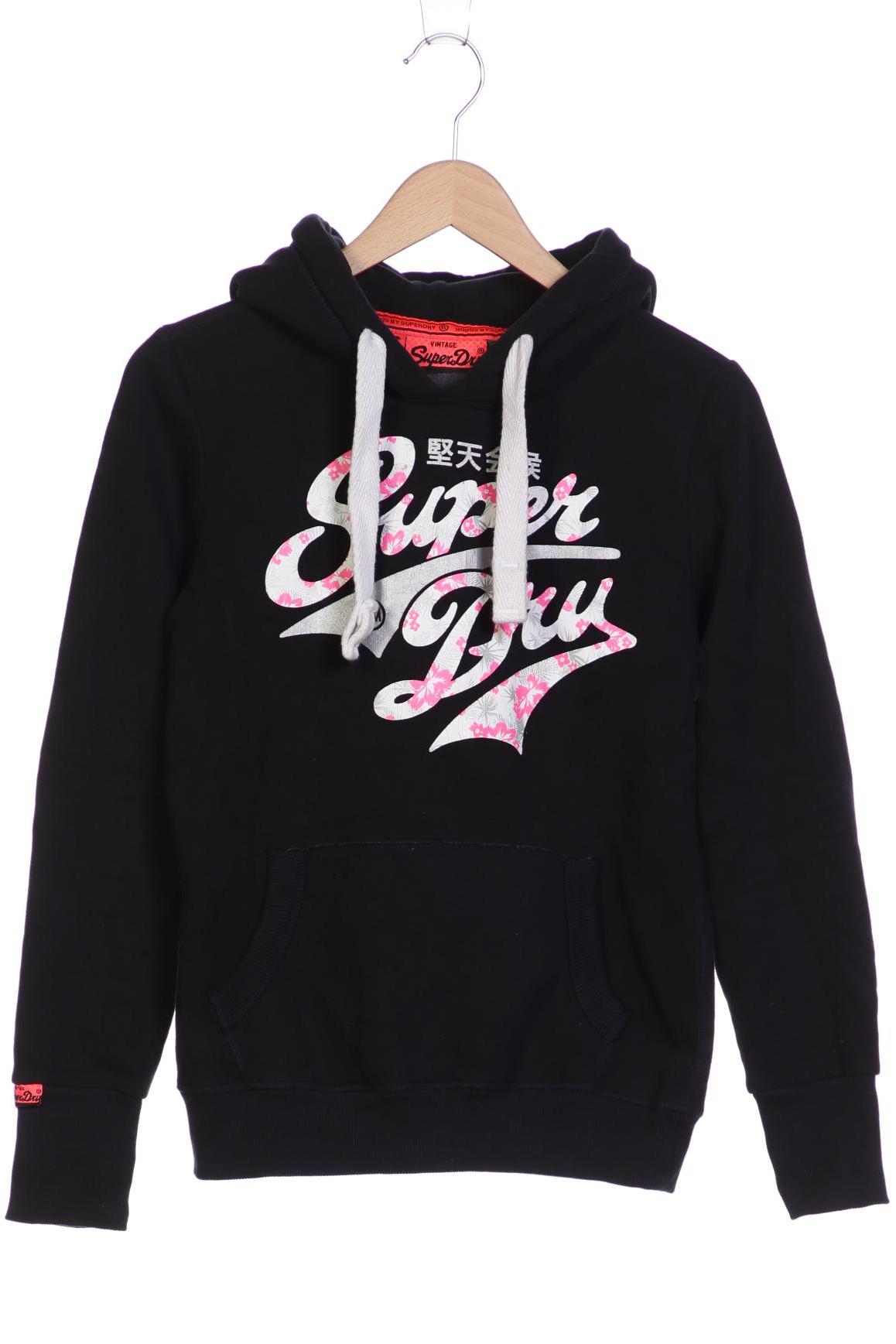 

Superdry Damen Kapuzenpullover, schwarz