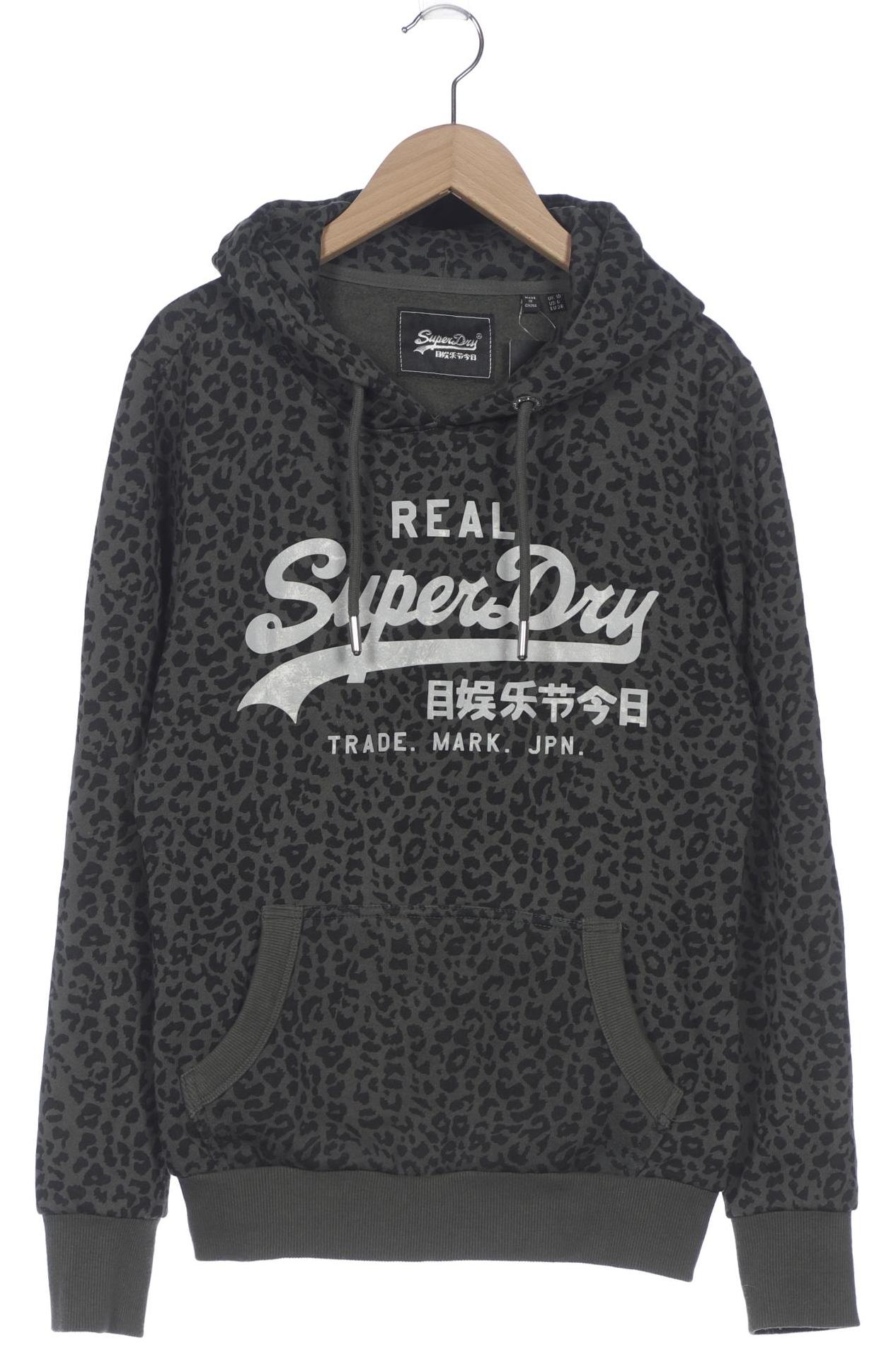 

Superdry Damen Kapuzenpullover, grün, Gr. 38