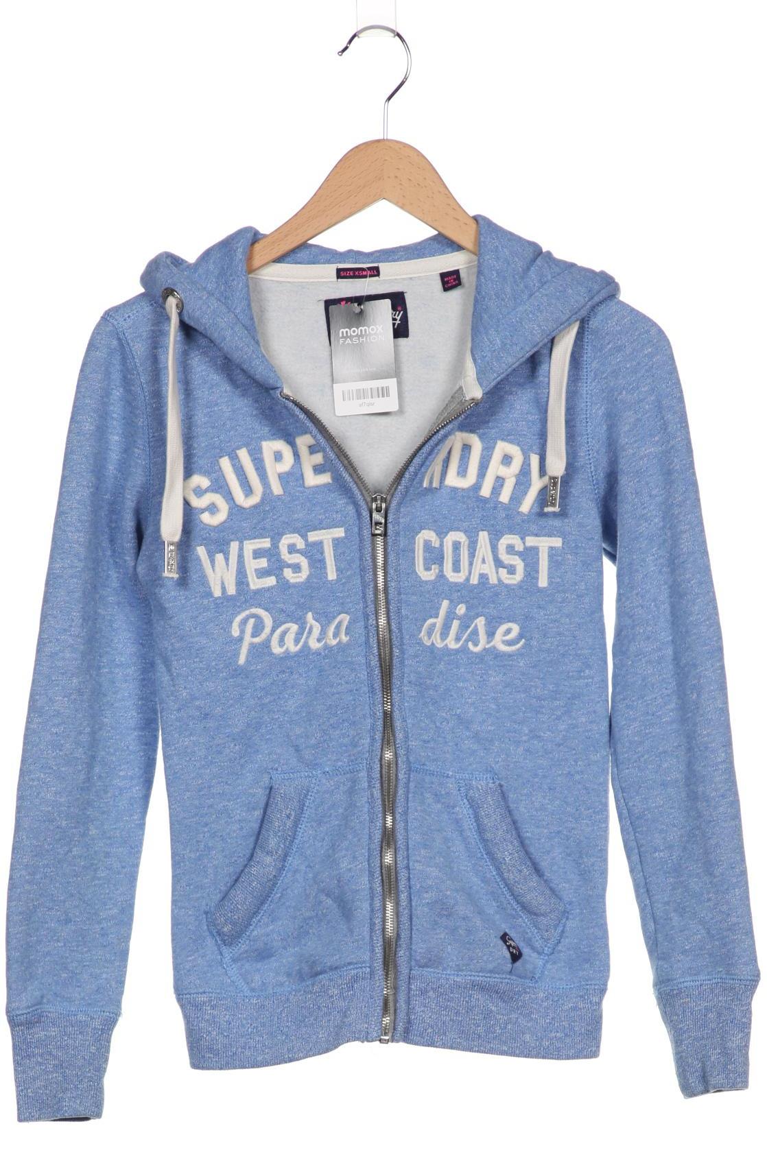 

Superdry Damen Kapuzenpullover, hellblau