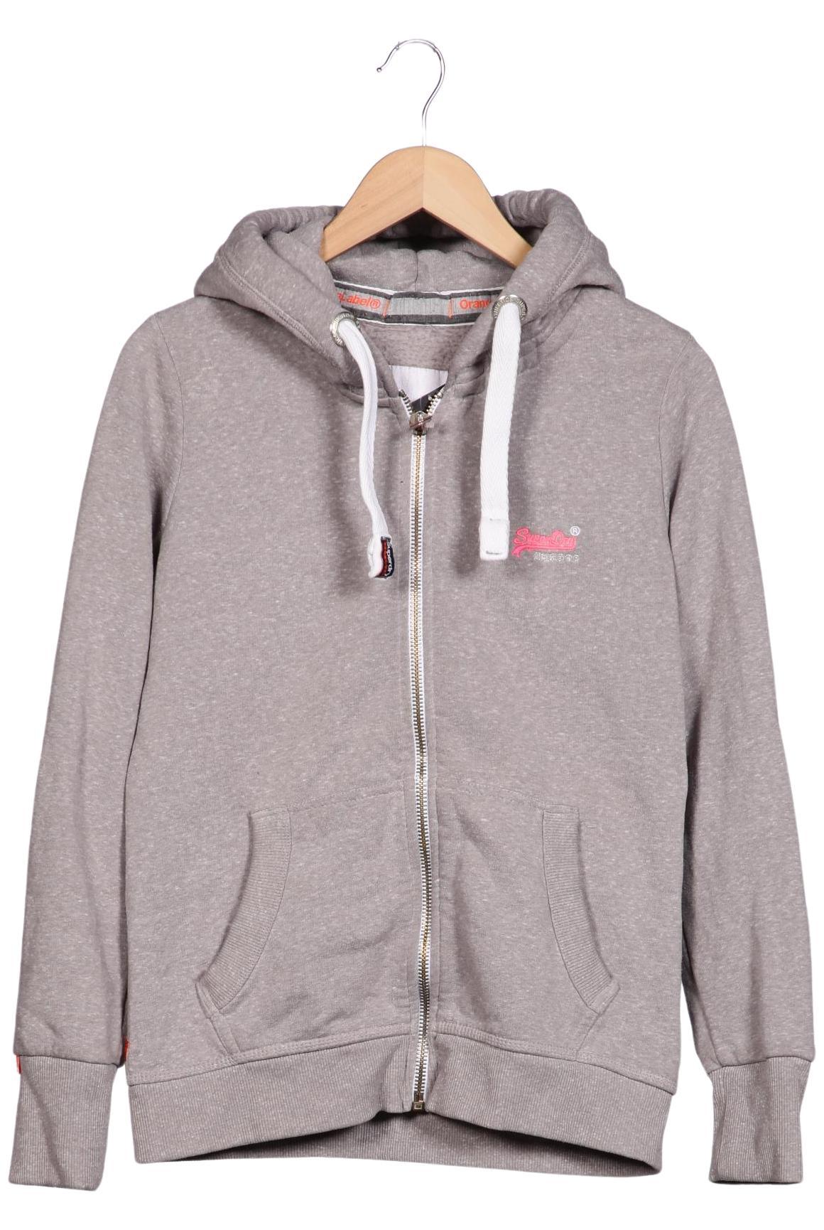 

Superdry Damen Kapuzenpullover, grau, Gr. 44