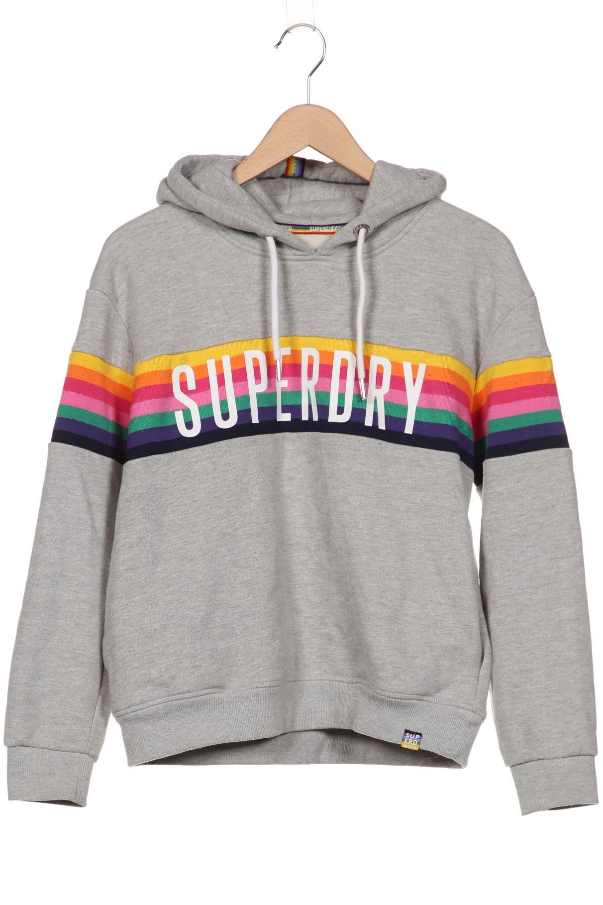 

Superdry Damen Kapuzenpullover, grau