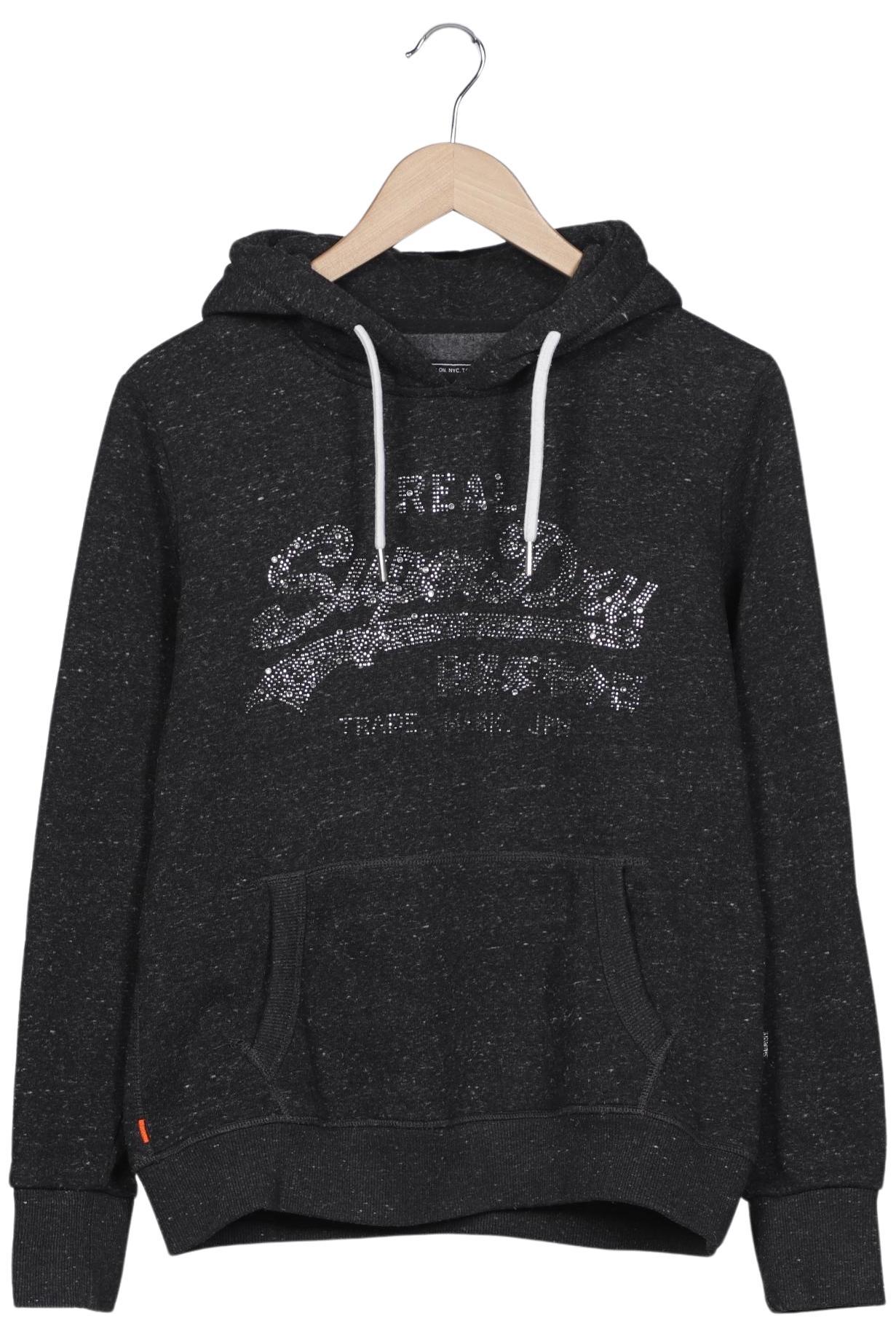 

Superdry Damen Kapuzenpullover, grau, Gr. 42
