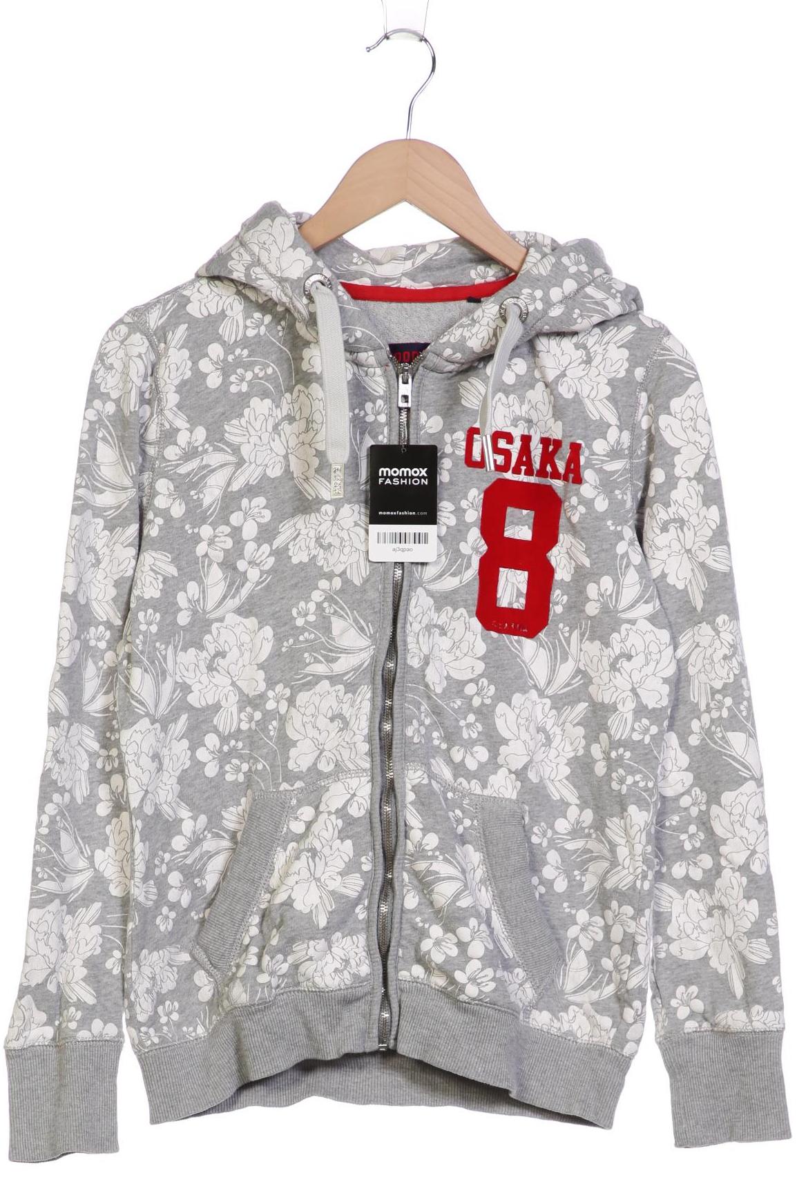 

Superdry Damen Kapuzenpullover, grau, Gr. 42