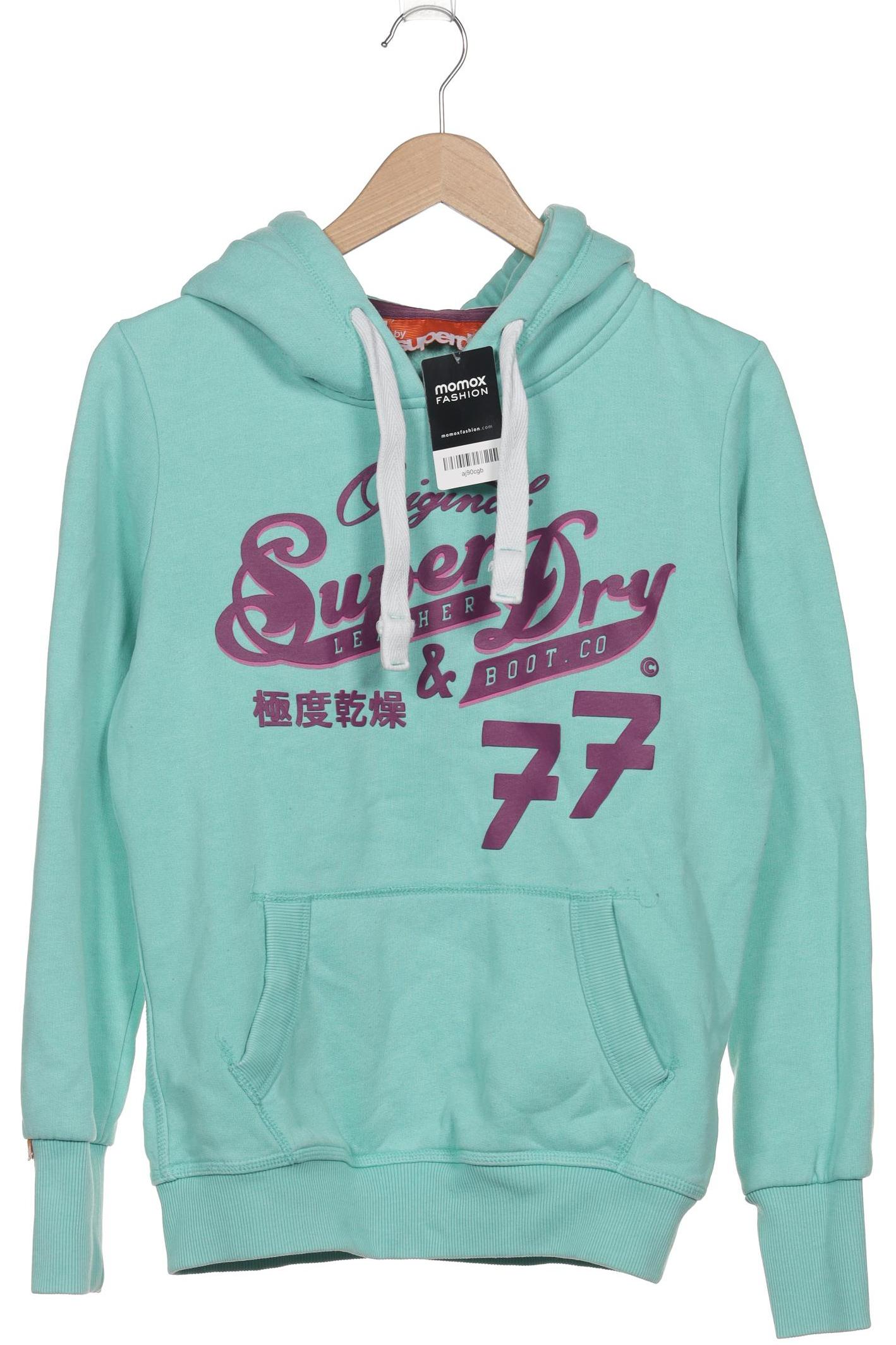 

Superdry Damen Kapuzenpullover, hellblau, Gr. 38