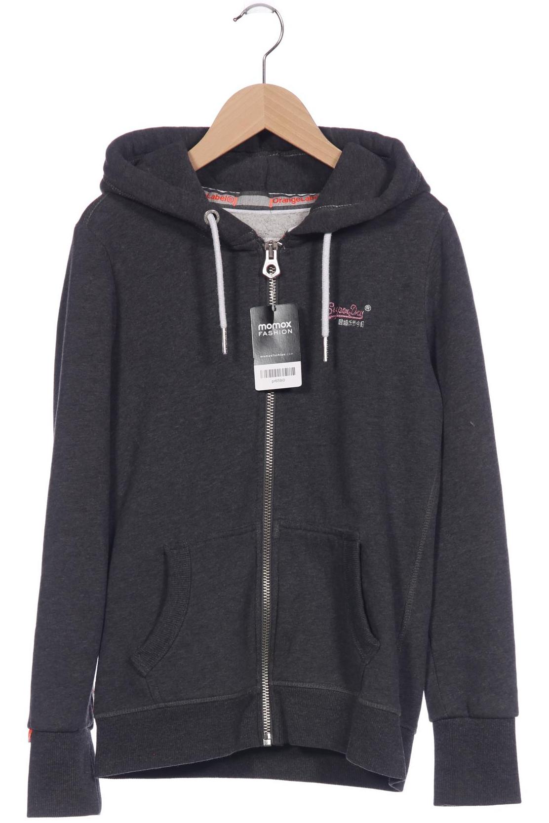 

Superdry Damen Kapuzenpullover, grau, Gr. 38