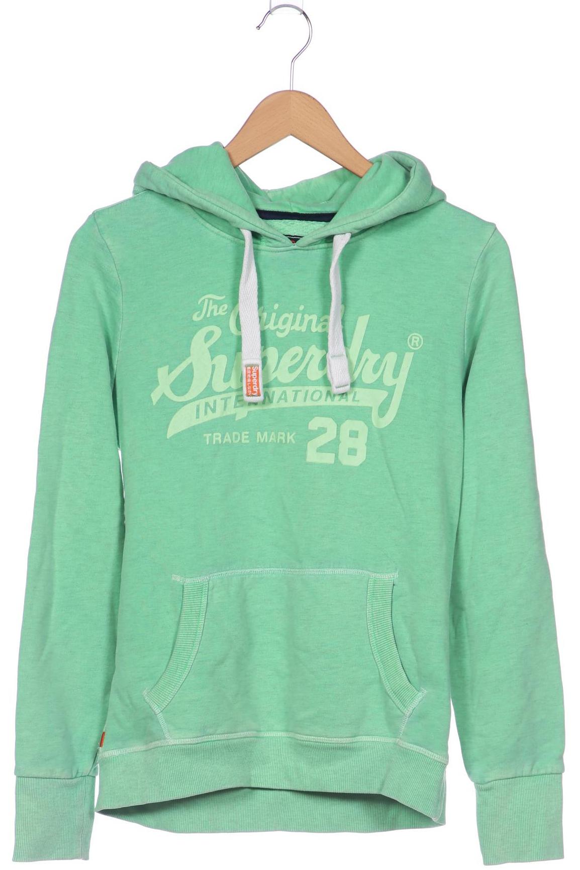 

Superdry Damen Kapuzenpullover, grün, Gr. 42