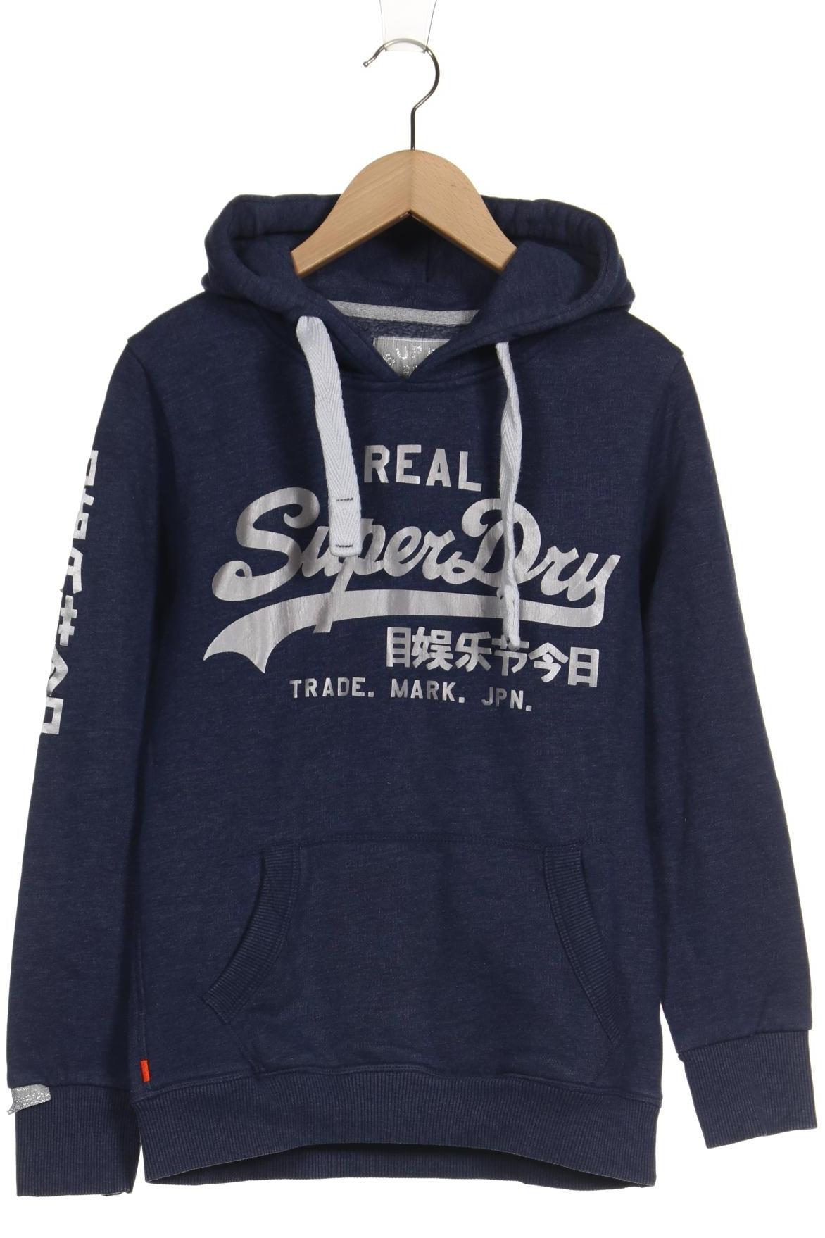 

Superdry Damen Kapuzenpullover, marineblau, Gr. 38