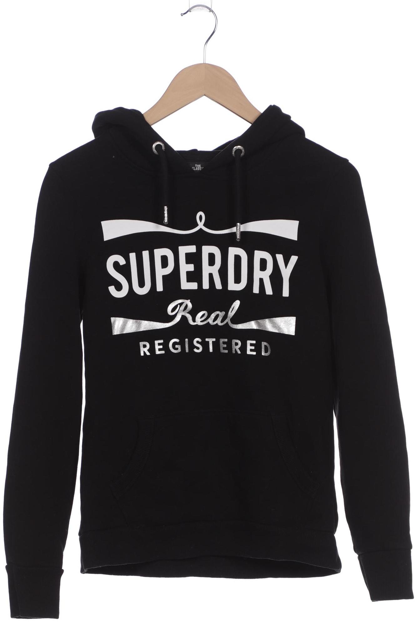 

Superdry Damen Kapuzenpullover, schwarz, Gr. 38