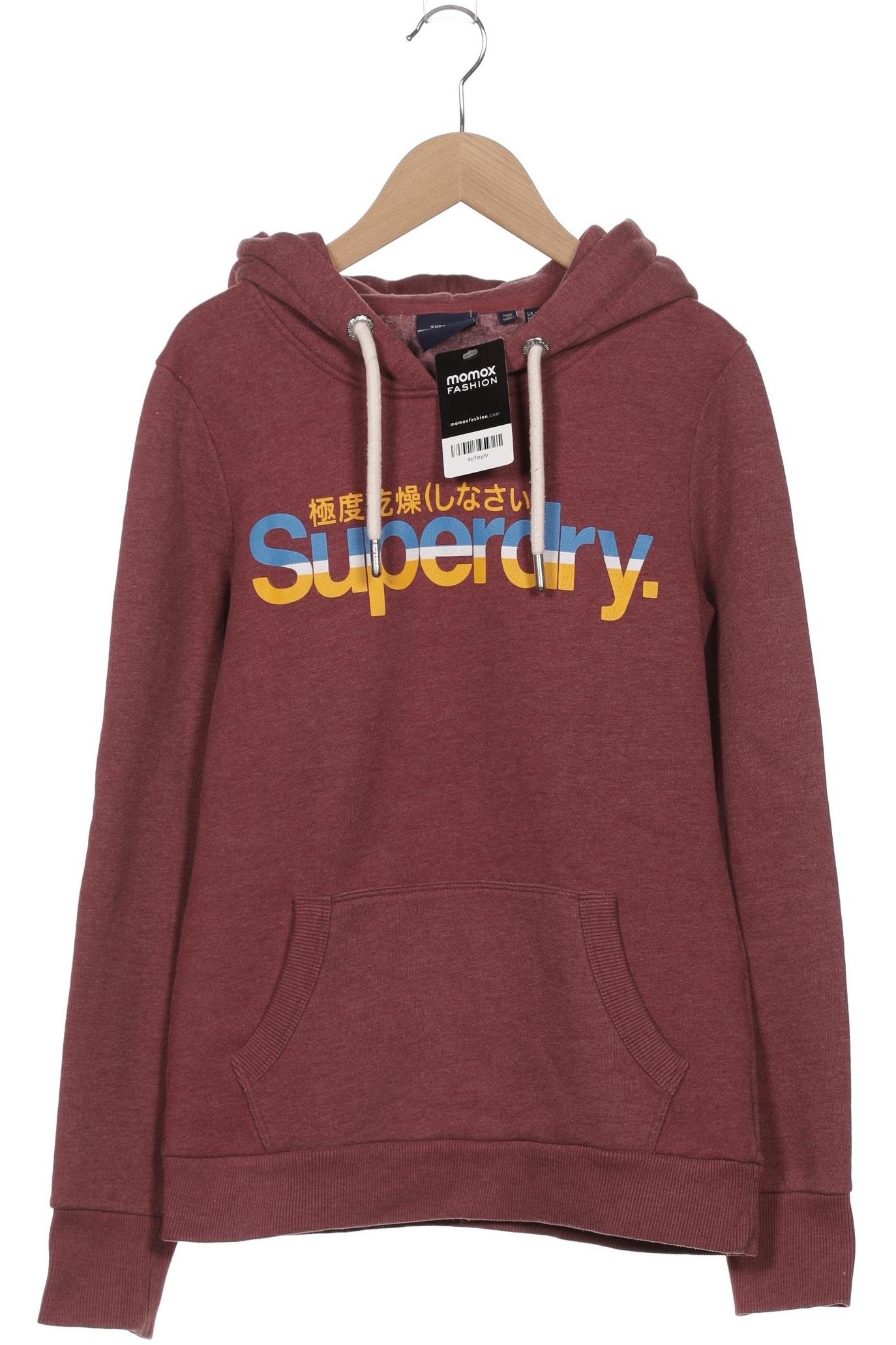 

Superdry Damen Kapuzenpullover, bordeaux, Gr. 38
