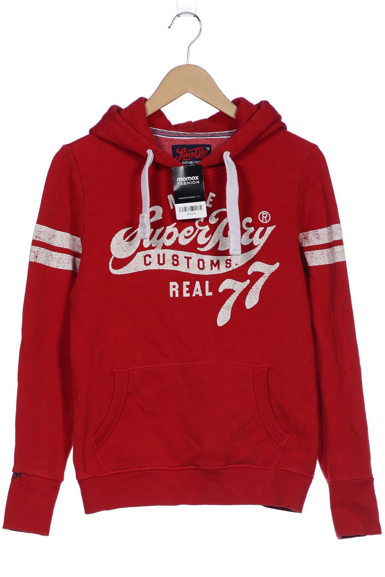 

Superdry Damen Kapuzenpullover, rot