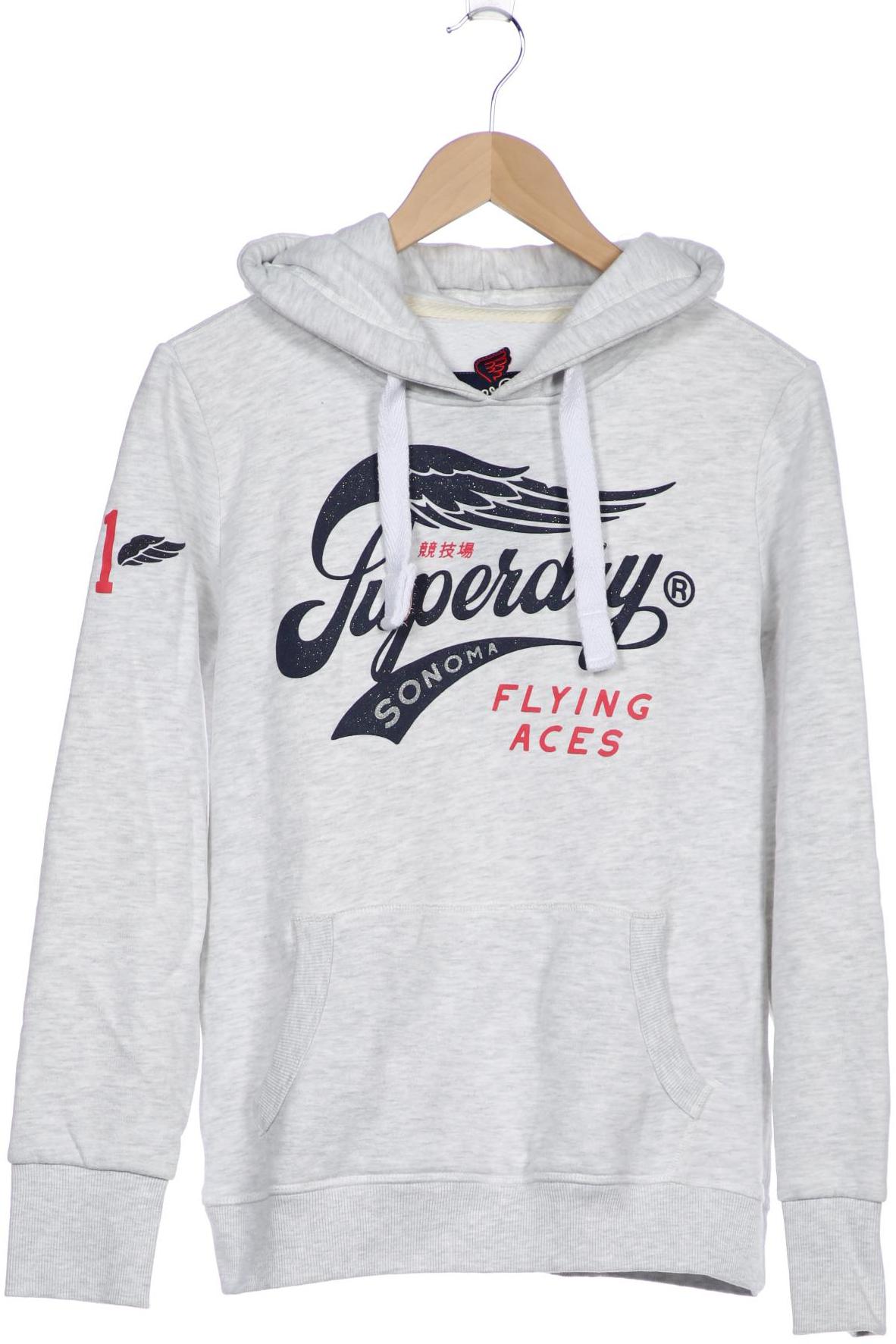 

Superdry Damen Kapuzenpullover, weiß