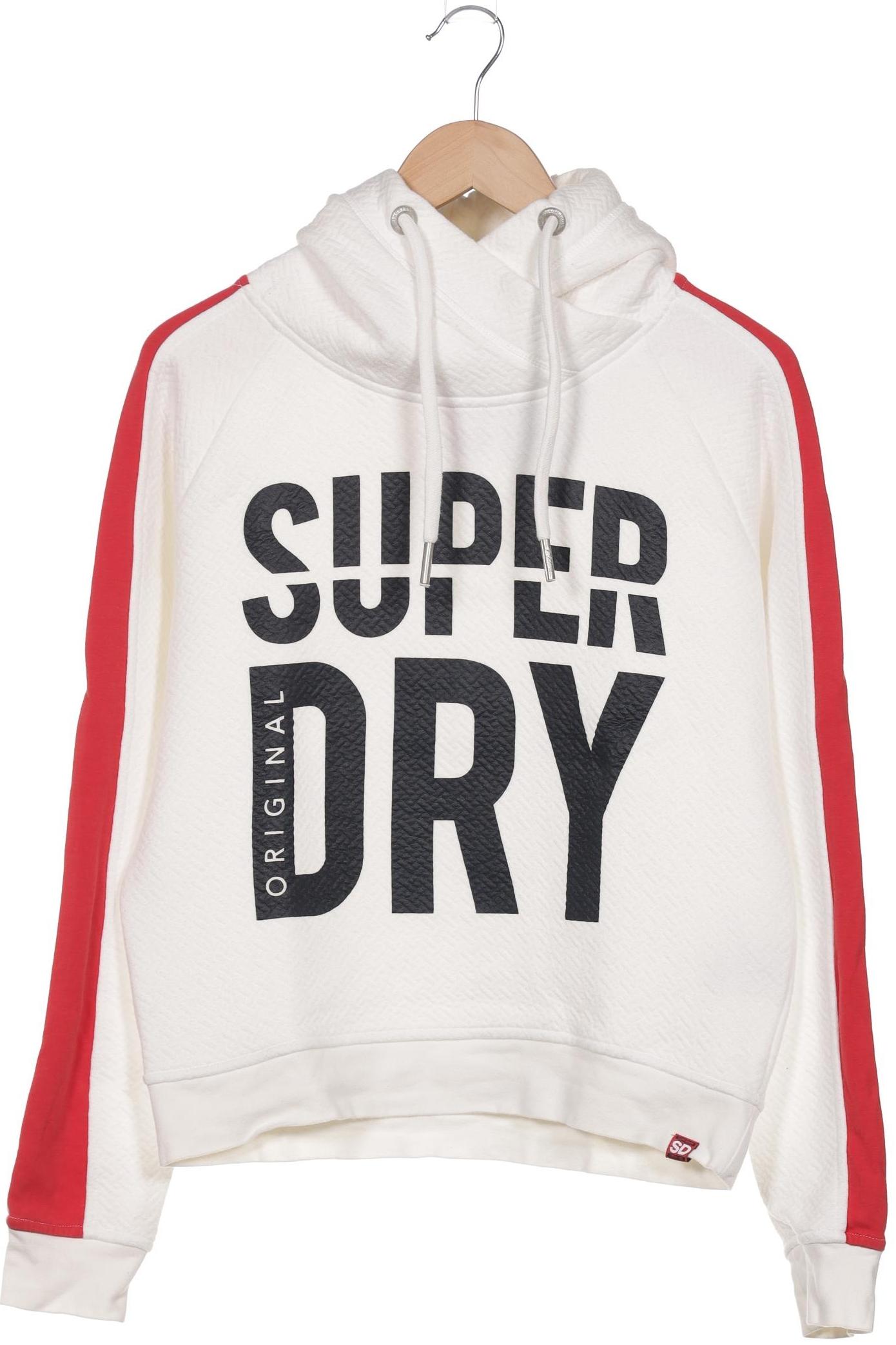 

Superdry Damen Kapuzenpullover, weiß, Gr. 40