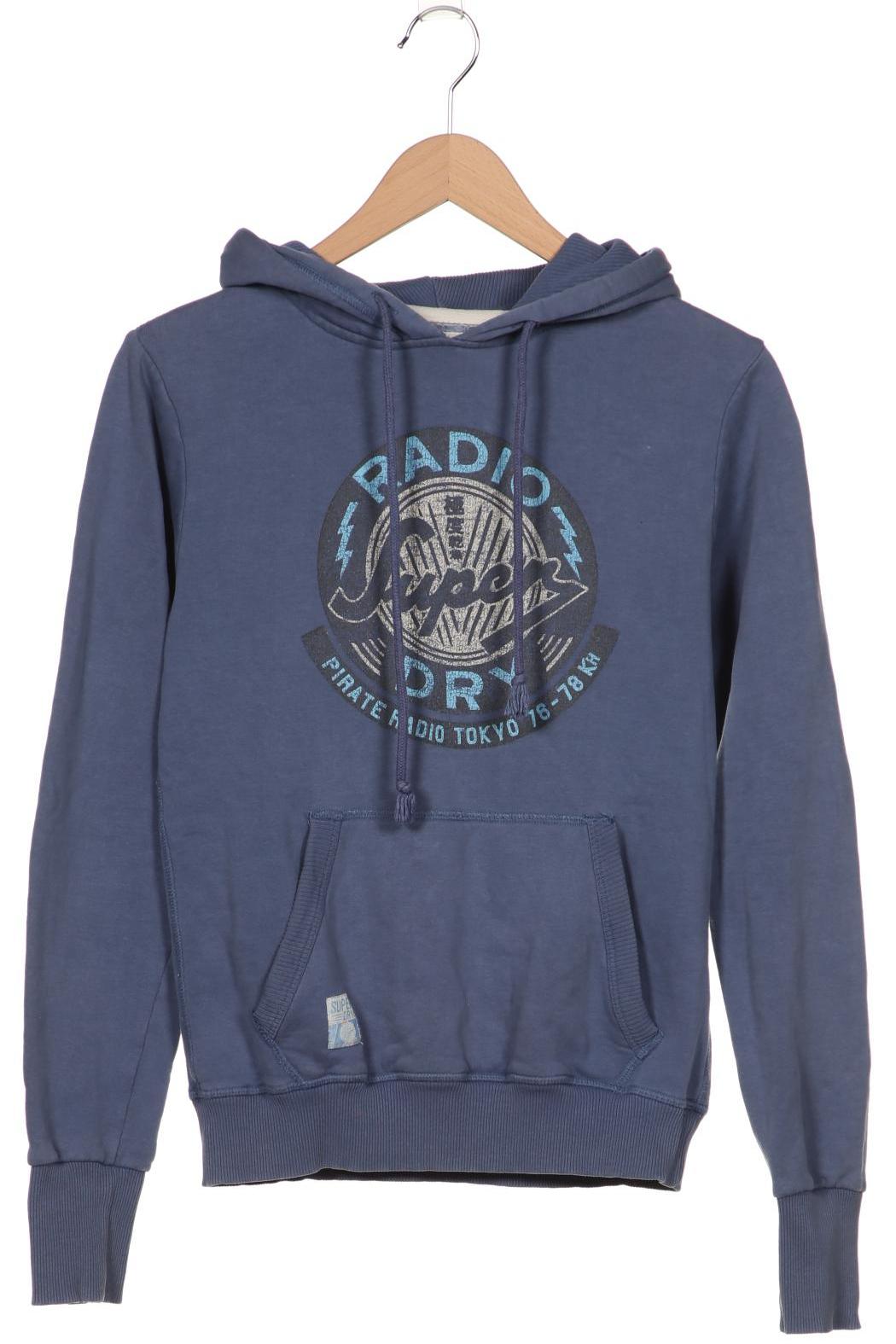 

Superdry Damen Kapuzenpullover, blau
