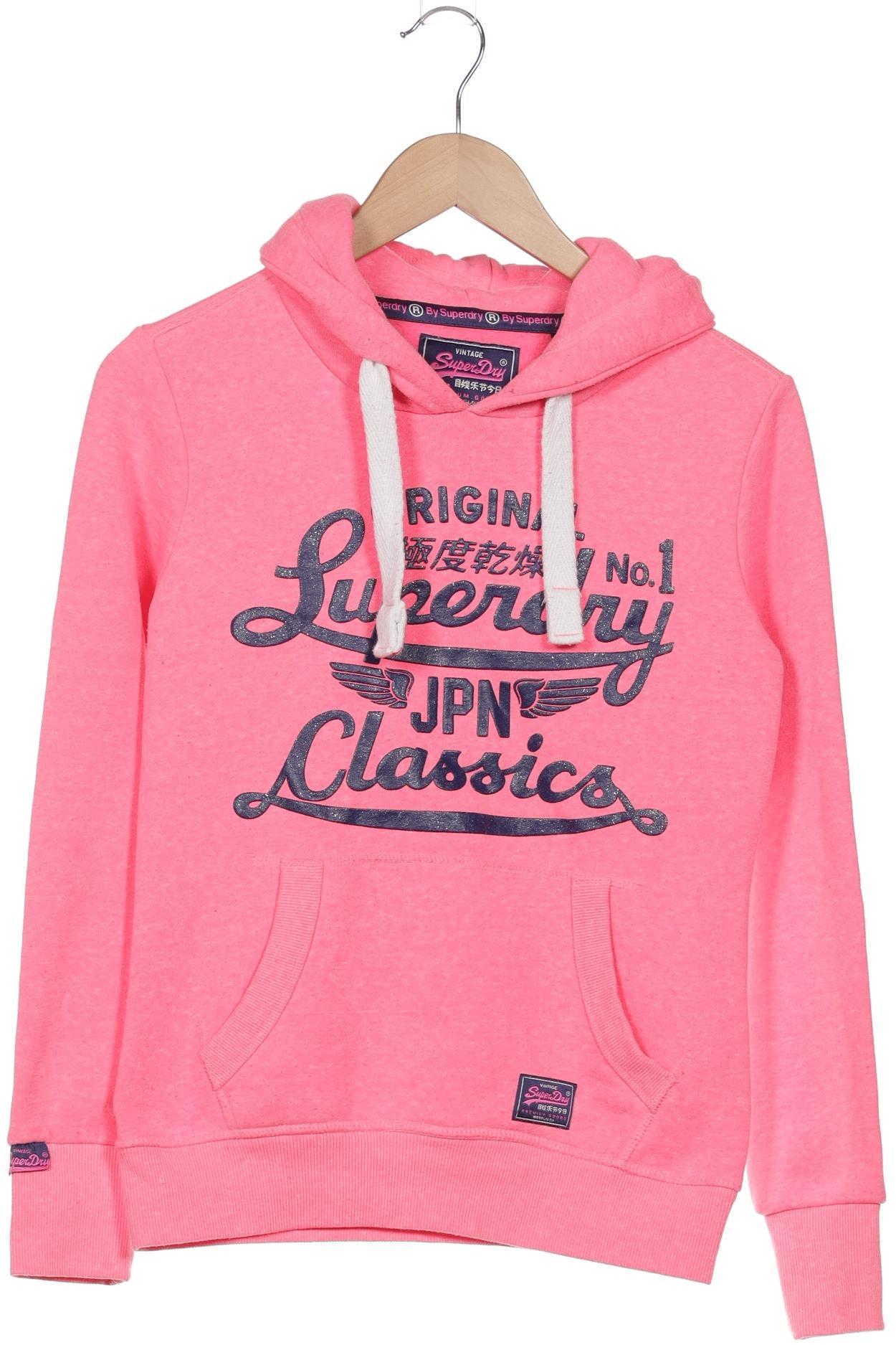 

Superdry Damen Kapuzenpullover, pink, Gr. 36