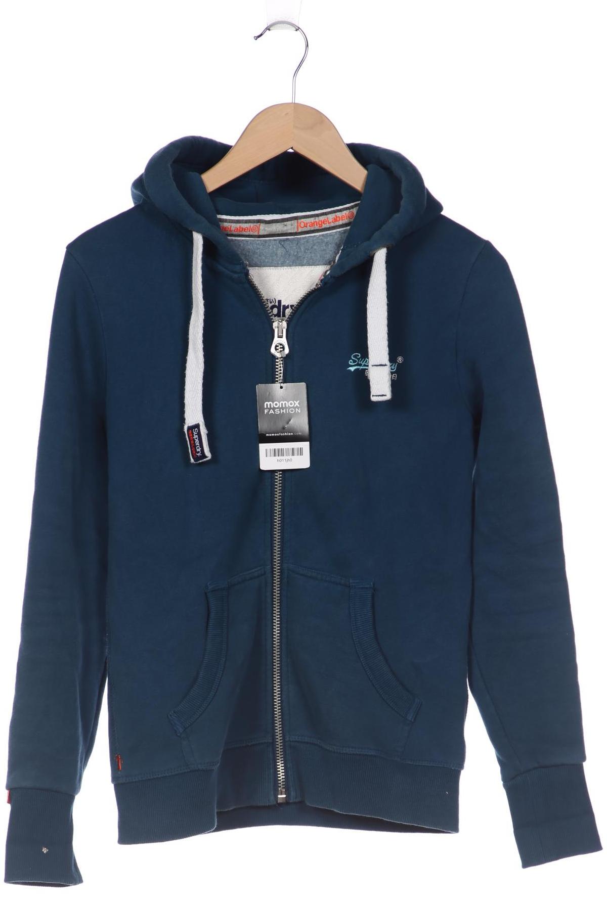 

Superdry Damen Kapuzenpullover, türkis, Gr. 38