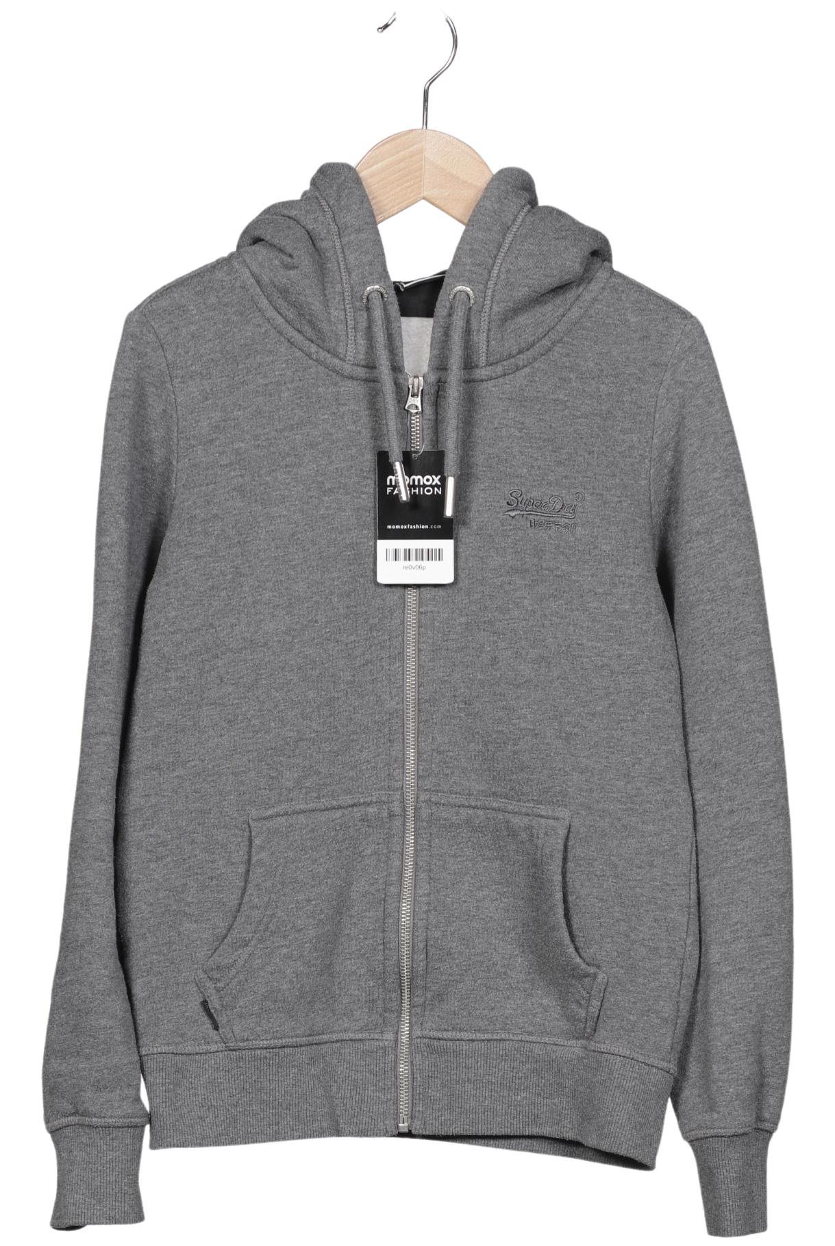 

Superdry Damen Kapuzenpullover, grau, Gr. 36