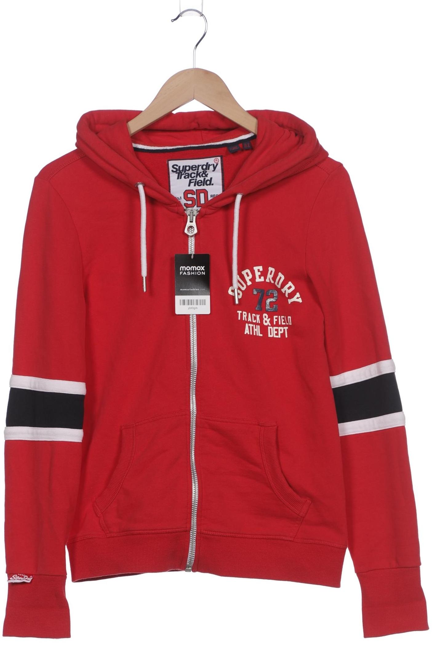 

Superdry Damen Kapuzenpullover, rot, Gr. 40