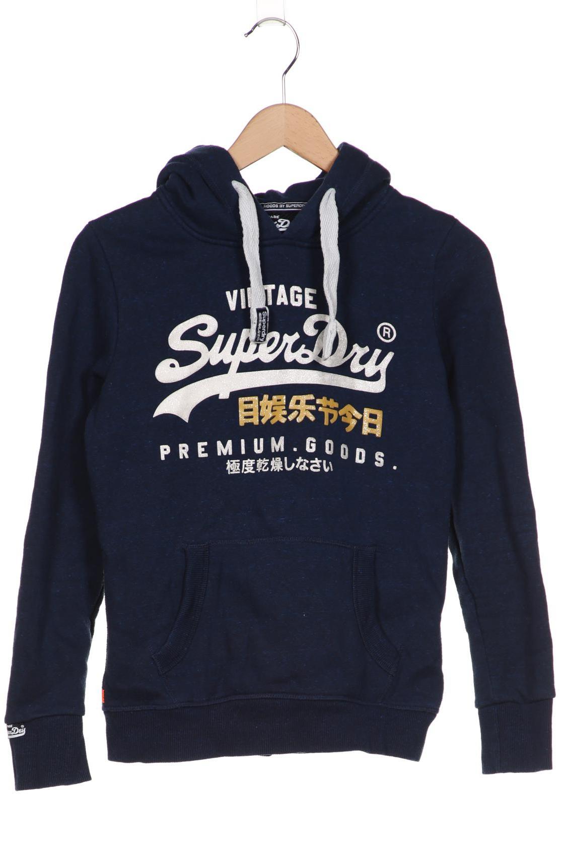 

Superdry Damen Kapuzenpullover, marineblau, Gr. 38