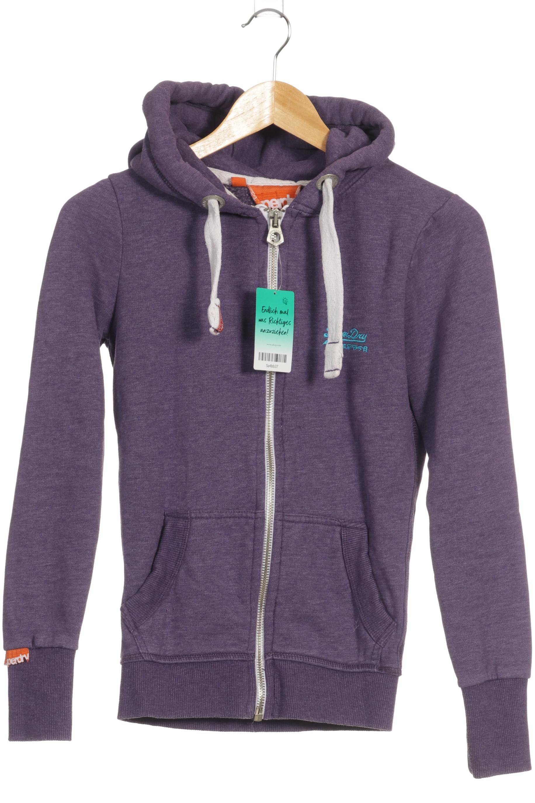 

Superdry Damen Kapuzenpullover, flieder, Gr. 38