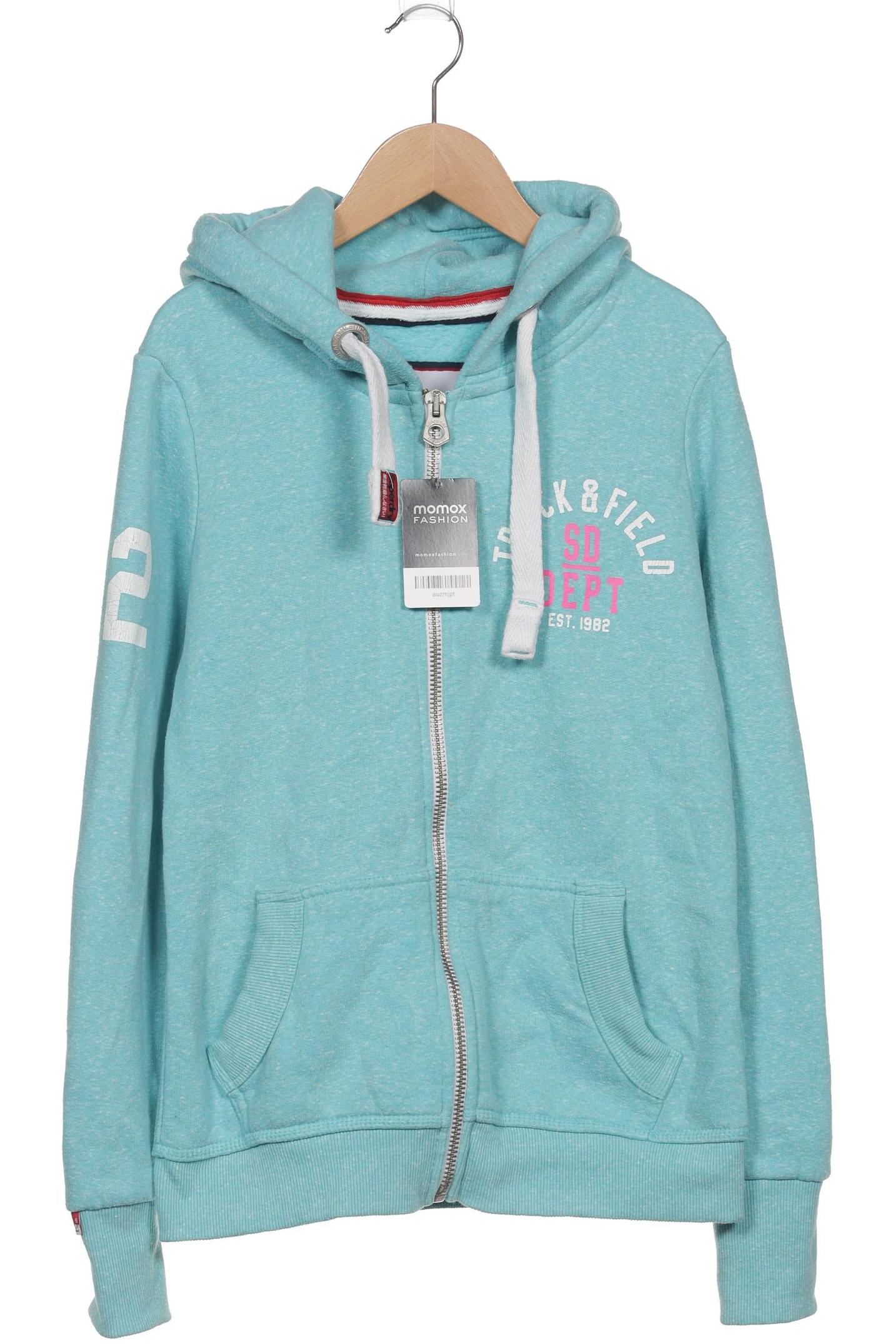 

Superdry Damen Kapuzenpullover, hellblau, Gr. 38