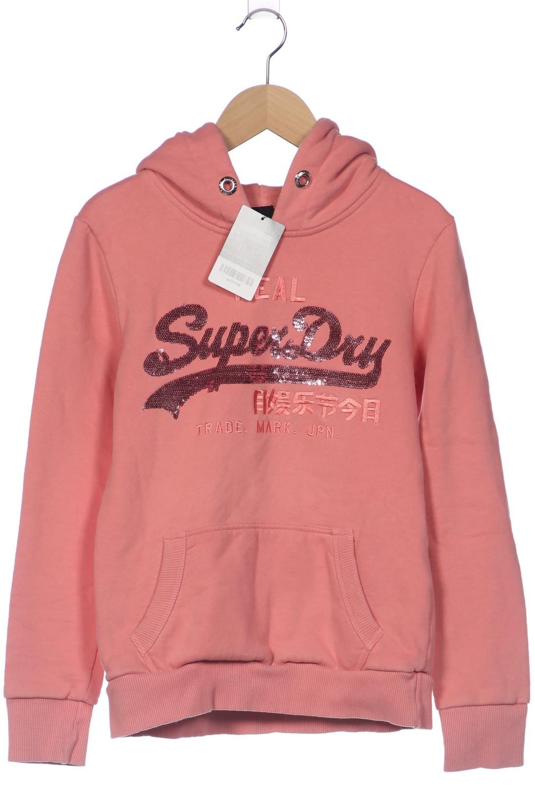 

Superdry Damen Kapuzenpullover, pink, Gr. 36