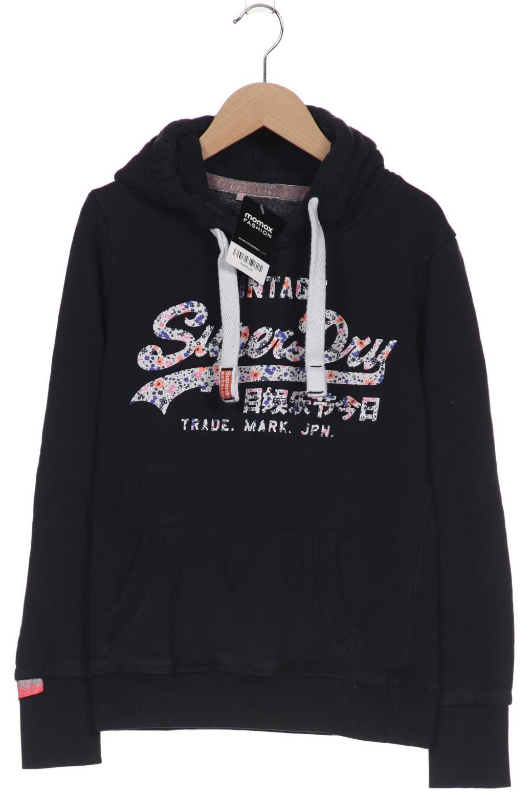 

Superdry Damen Kapuzenpullover, schwarz