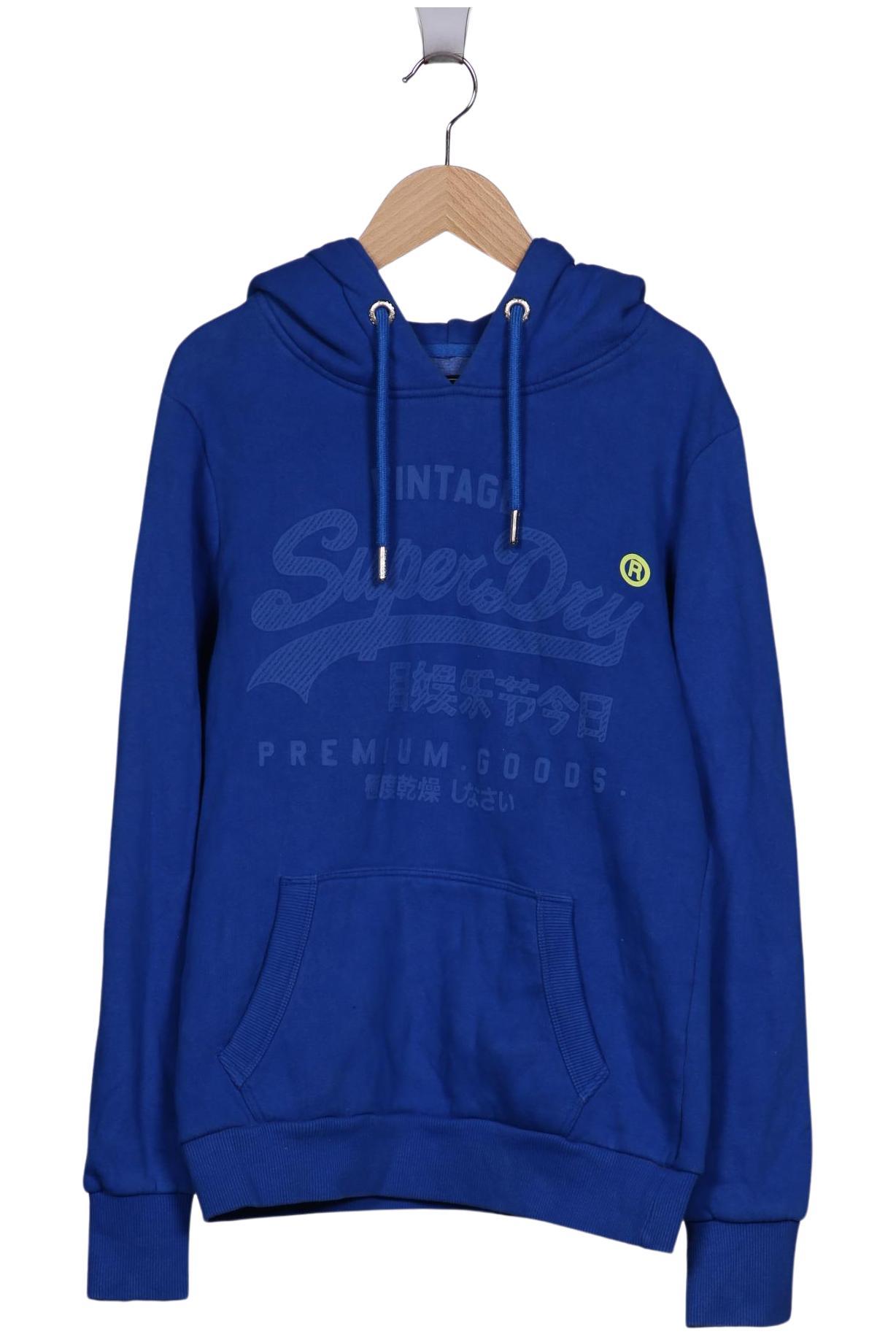 

Superdry Damen Kapuzenpullover, blau, Gr. 40
