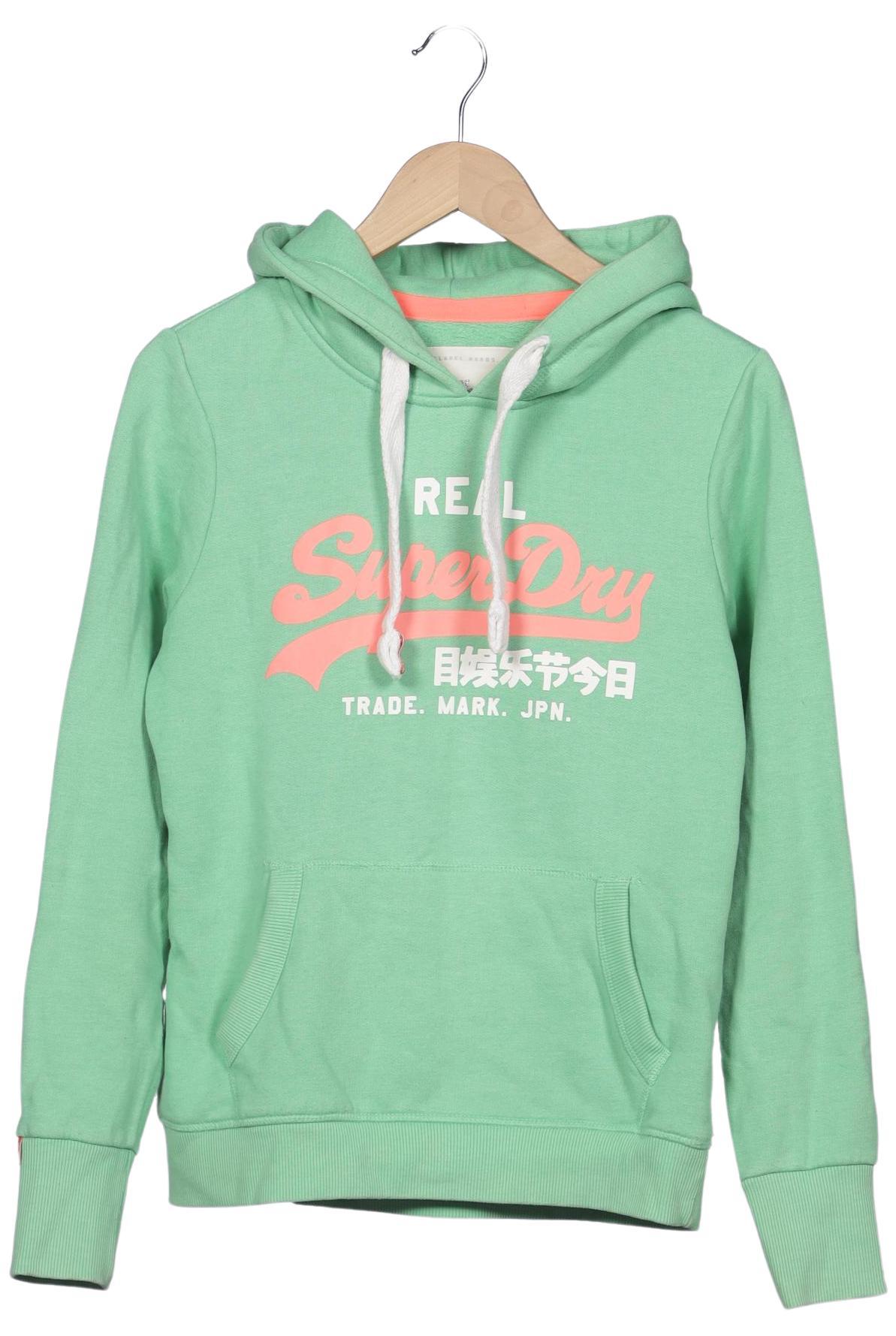 

Superdry Damen Kapuzenpullover, hellgrün, Gr. 38